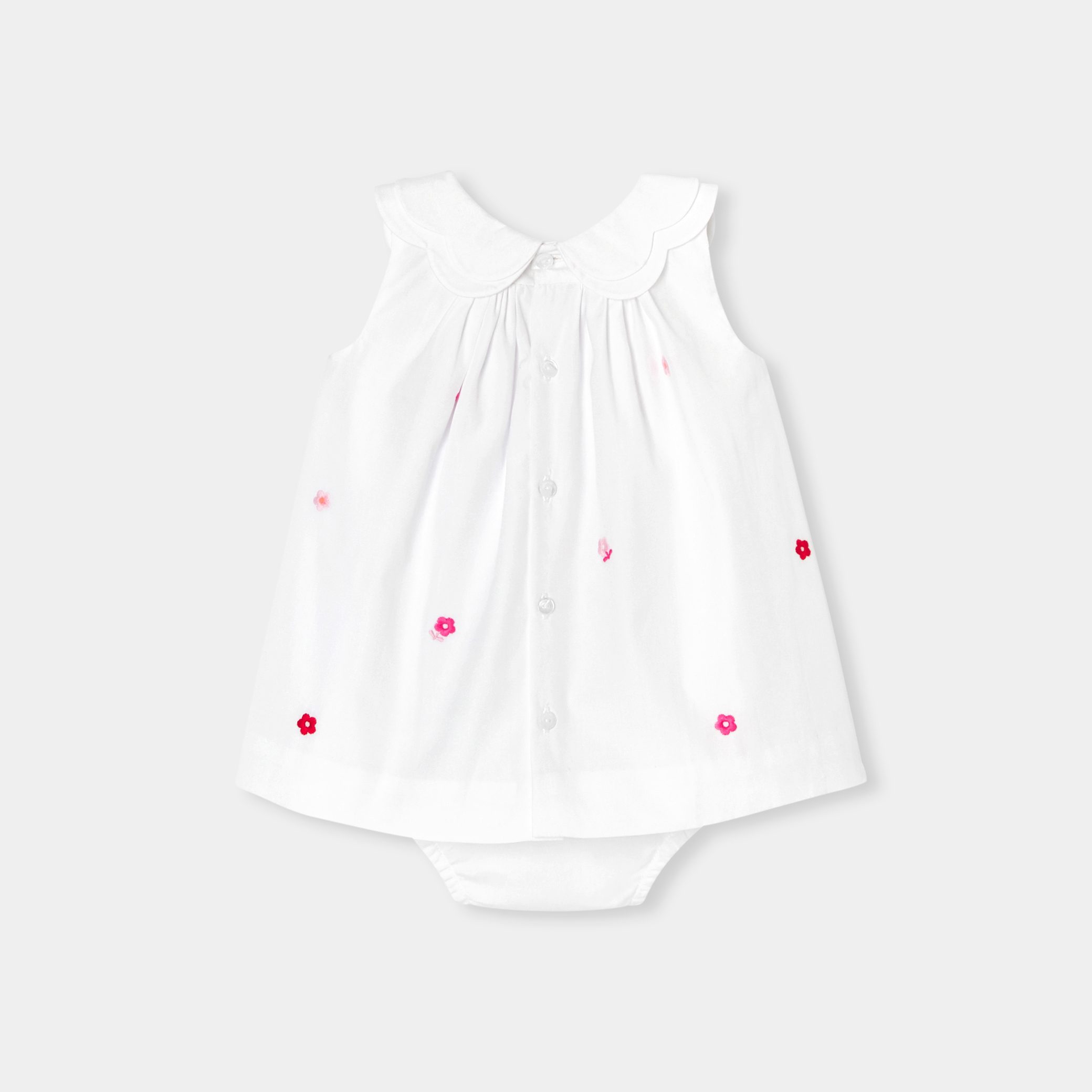 Baby girl sleeveless dress - Faustine - Image 2