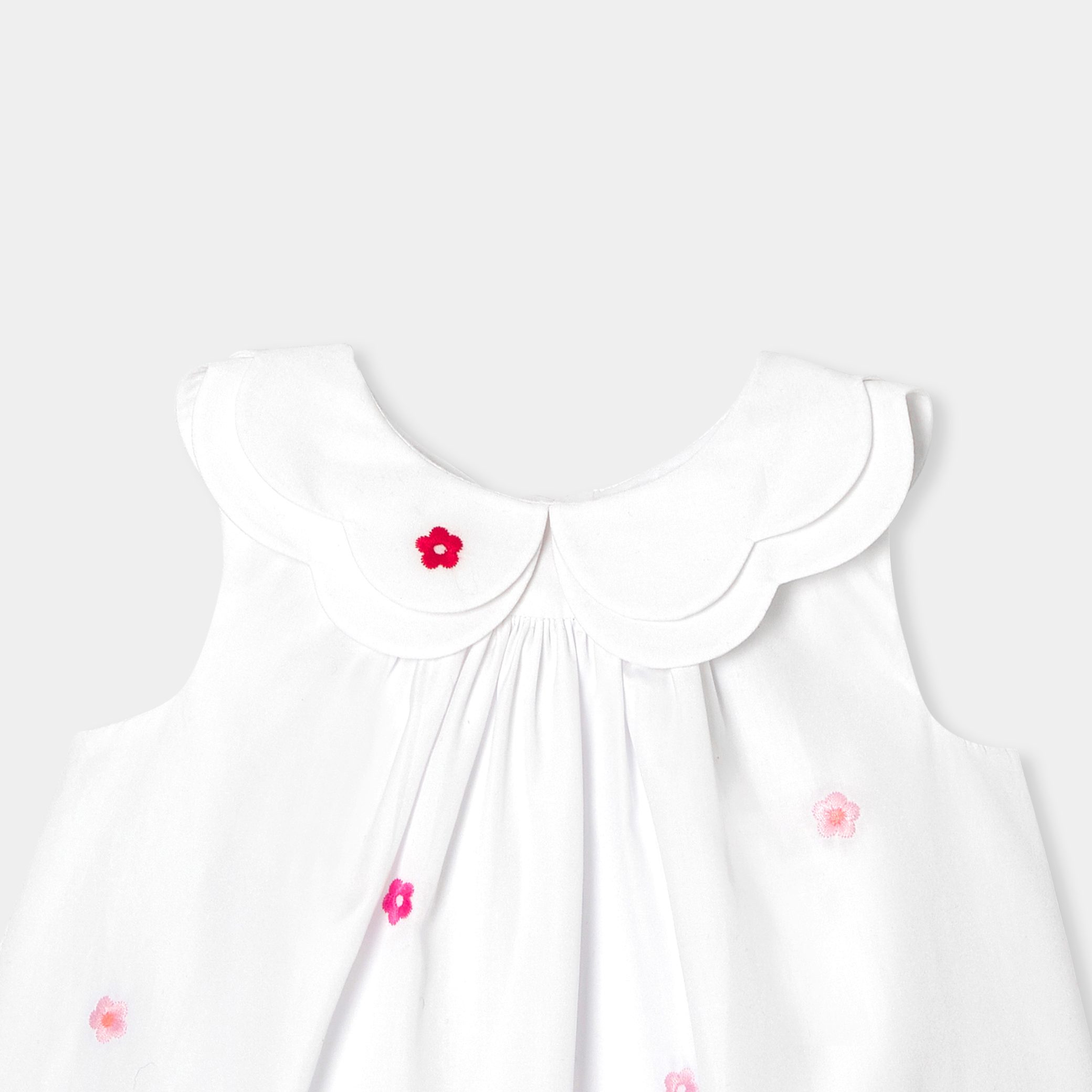 Baby girl sleeveless dress - Faustine - Image 3
