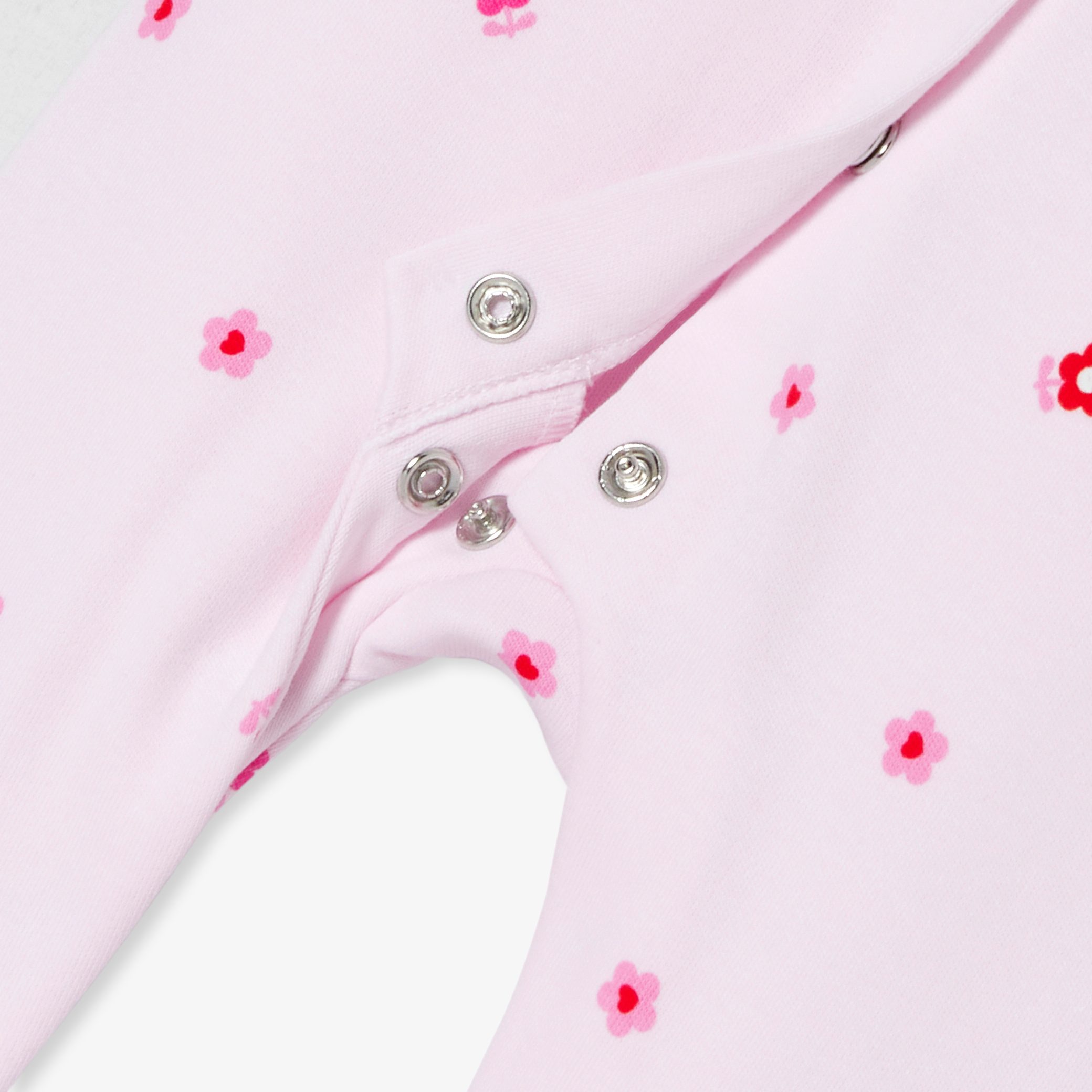 Baby girl pyjamas in interlock - Danae - Image 4
