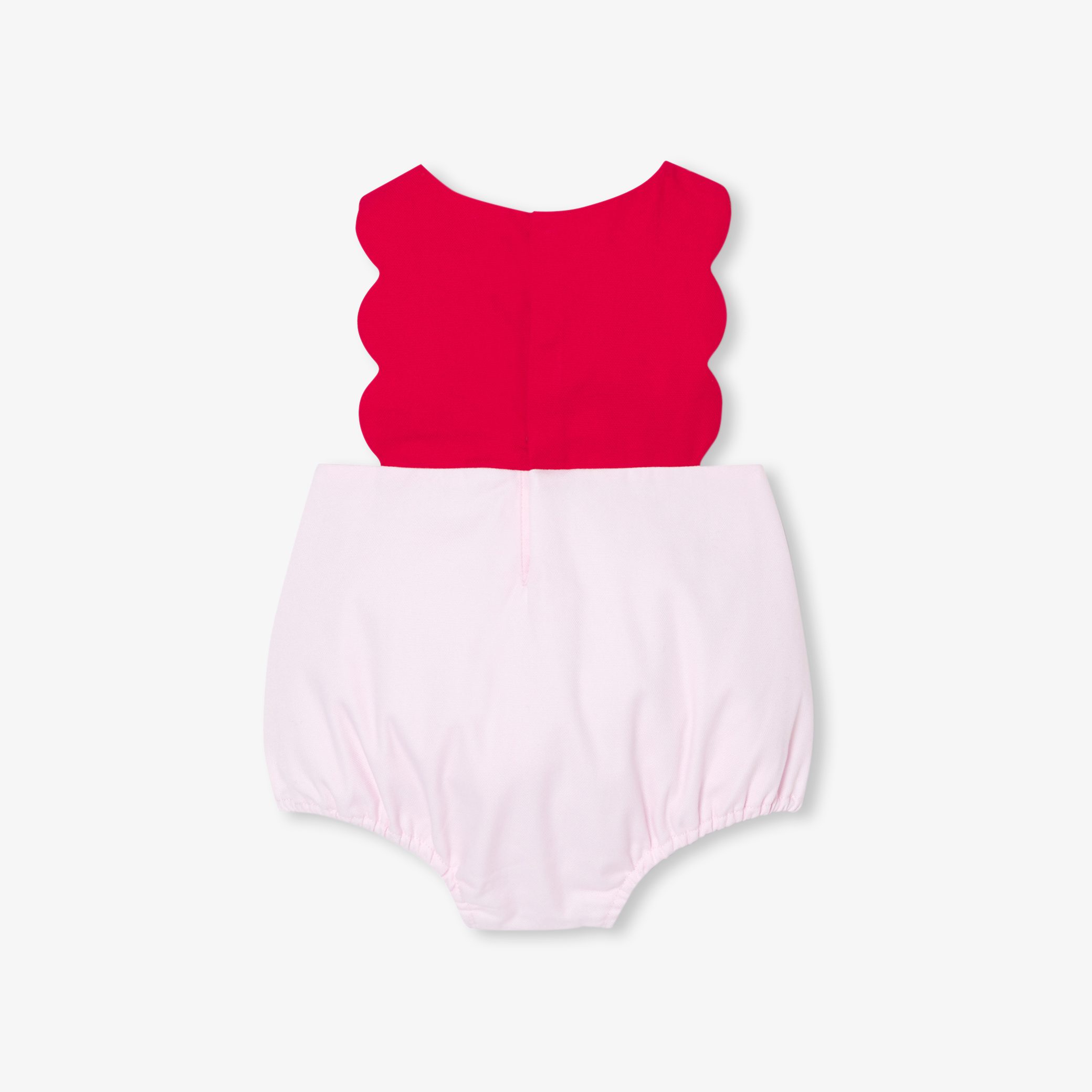 Baby girl romper in cotton pique - Albane - Image 2