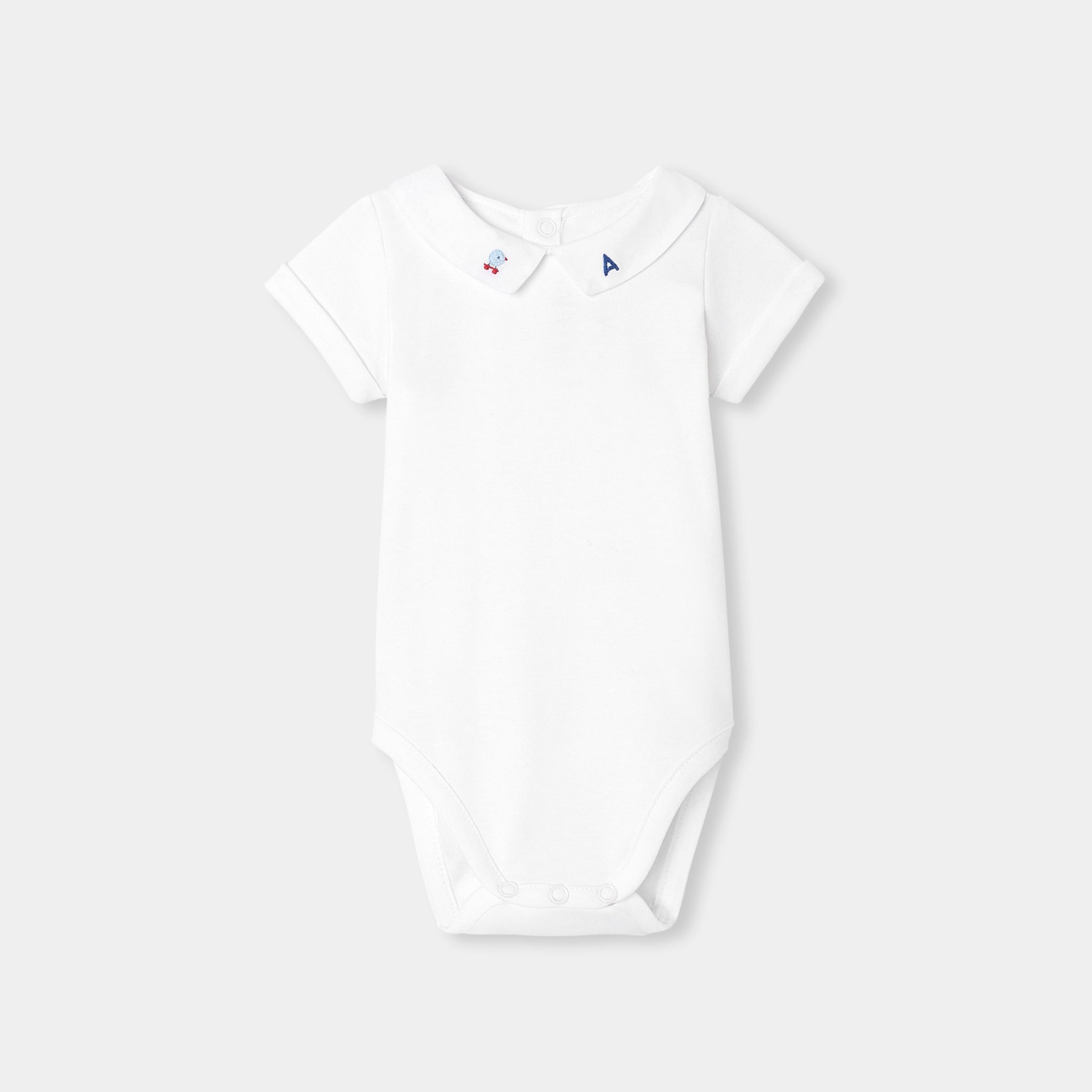 Baby boy short-sleeved bodysuit - Florian