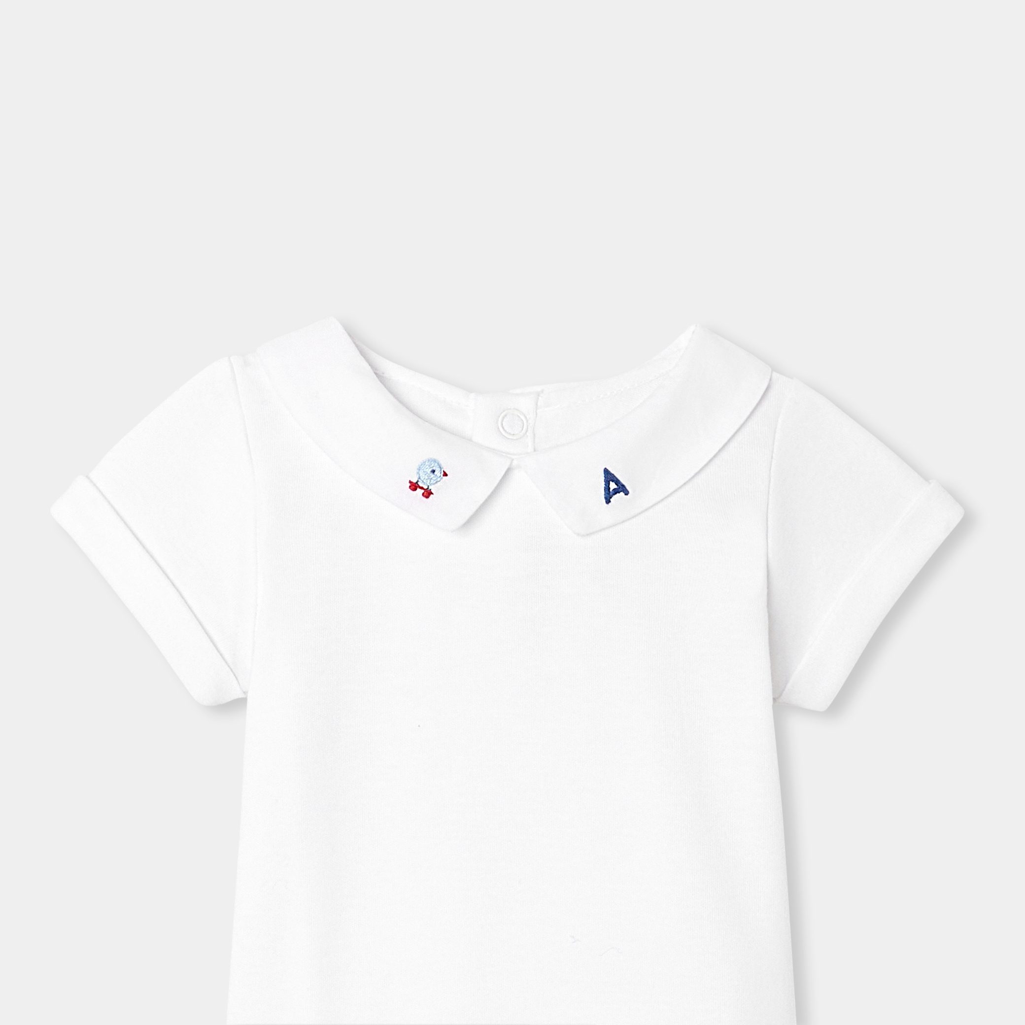 Baby boy short-sleeved bodysuit - Florian - Image 3