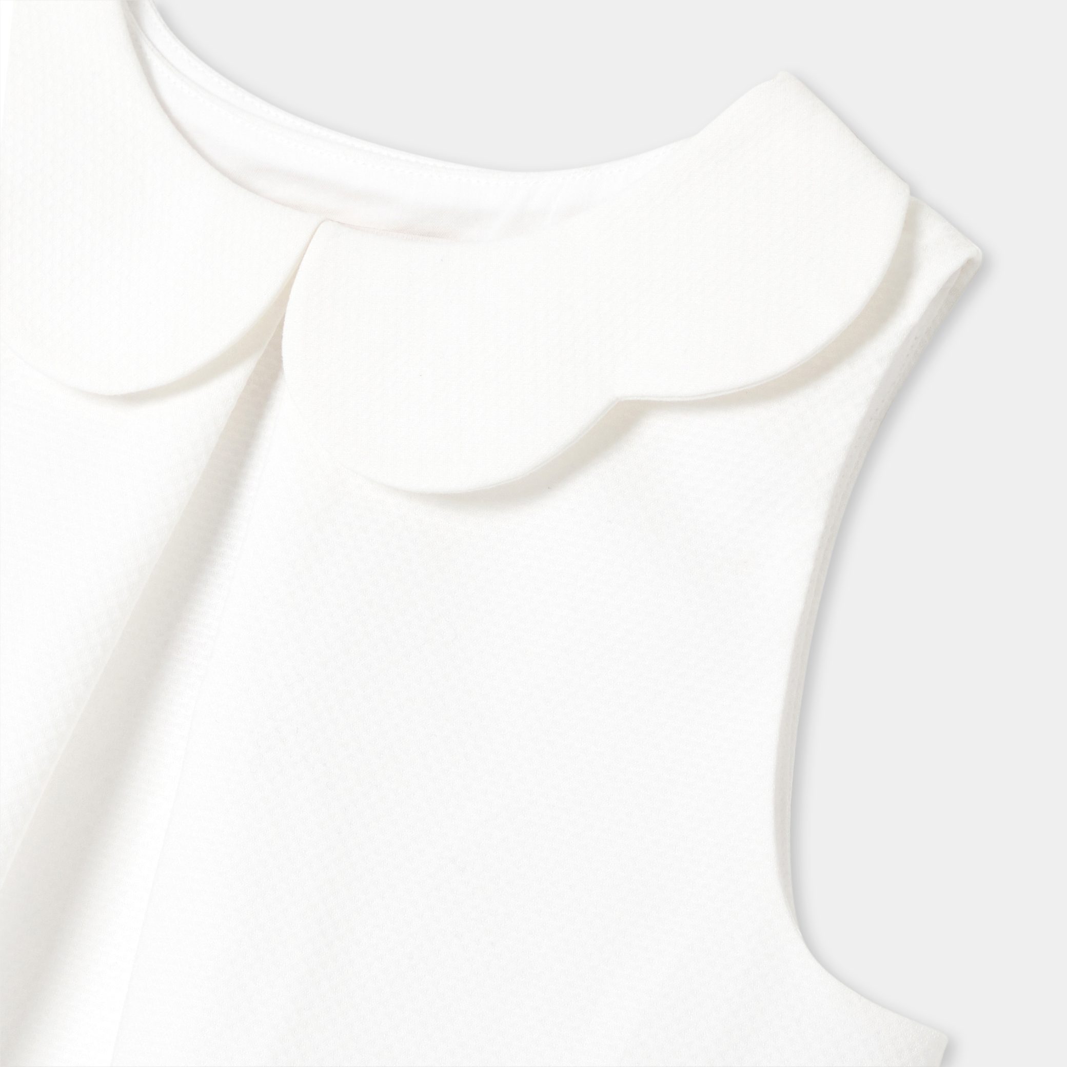 Girl top in honeycomb pique - Diademe - Image 7