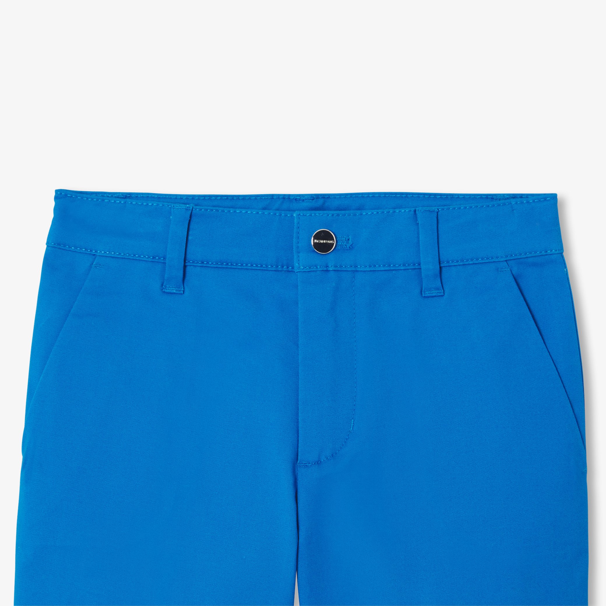 Boy twill Bermuda shorts - Fierte - Image 3