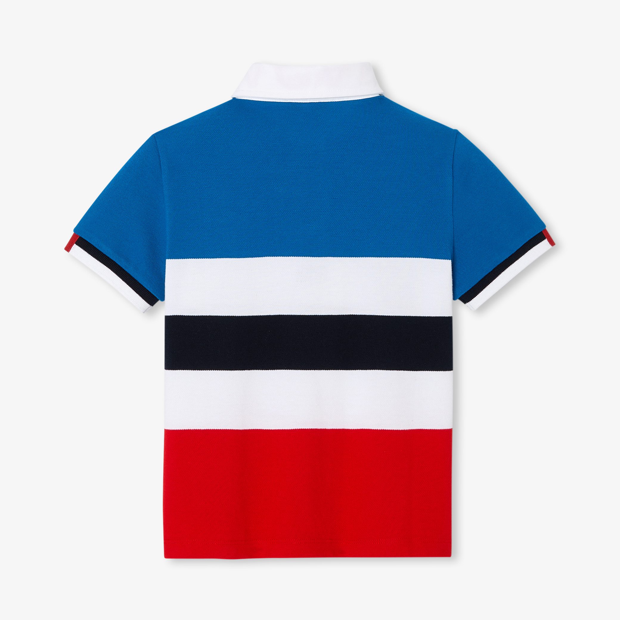 Boy short sleeves polo shirt - Fraisier - Image 2
