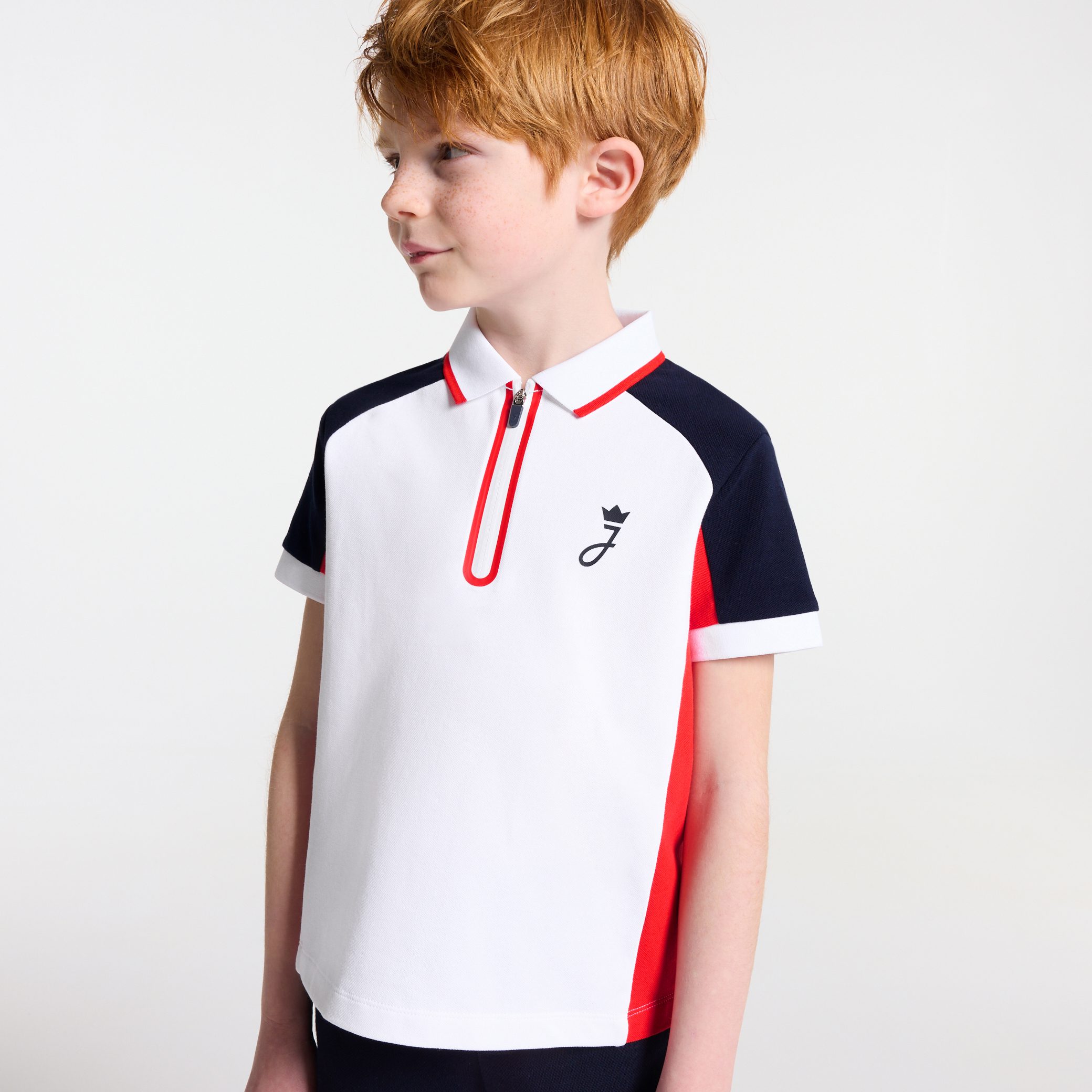 Boy polo shirt - Fidelite Red