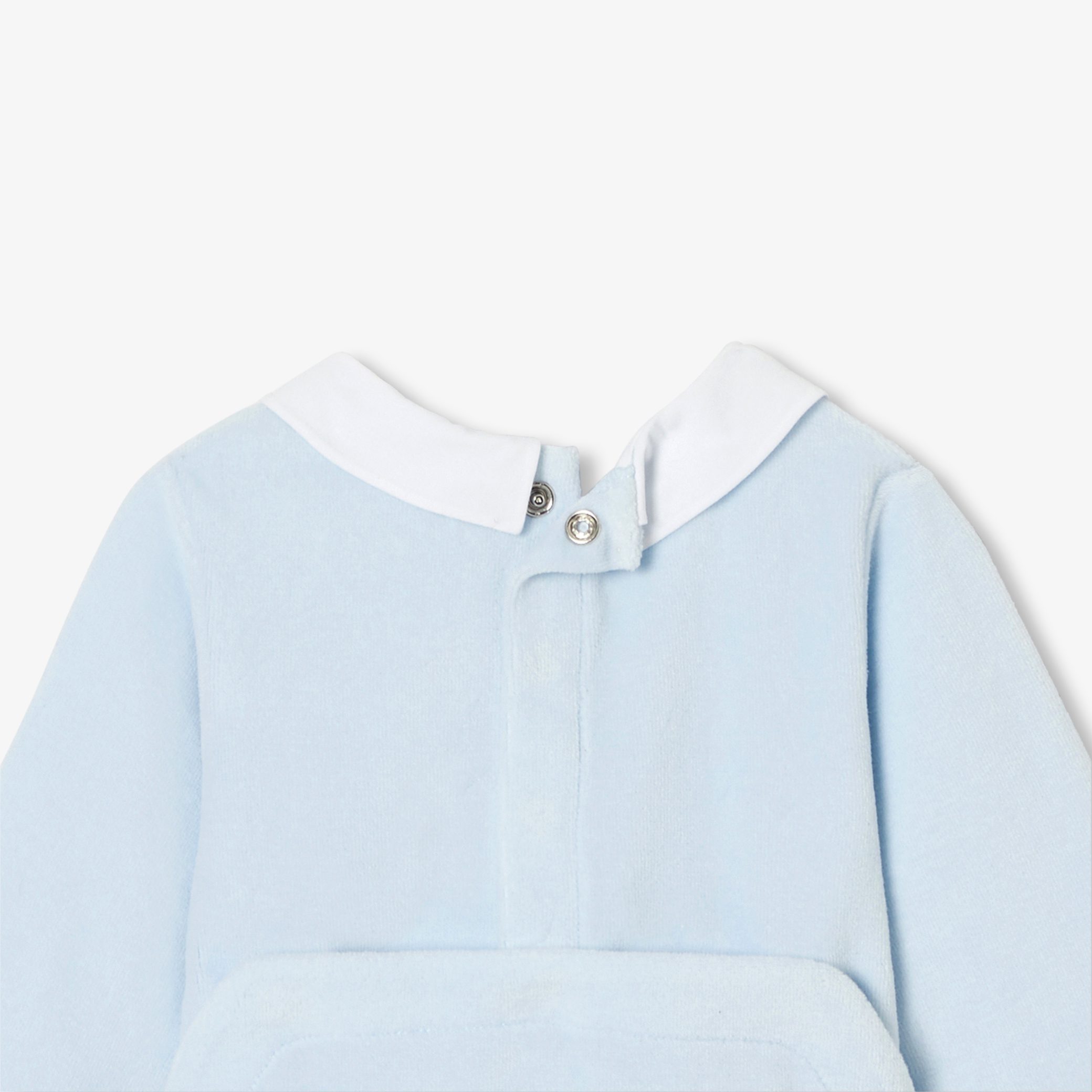 Baby boy velvet pyjamas - Dessin - Image 4