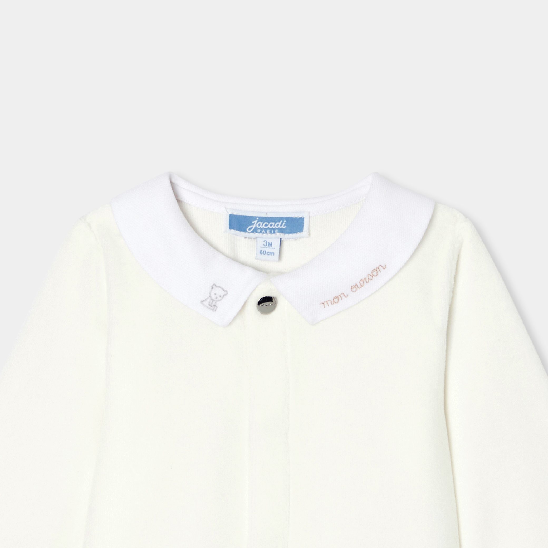 Baby velvet pyjamas - Benoit - Image 3