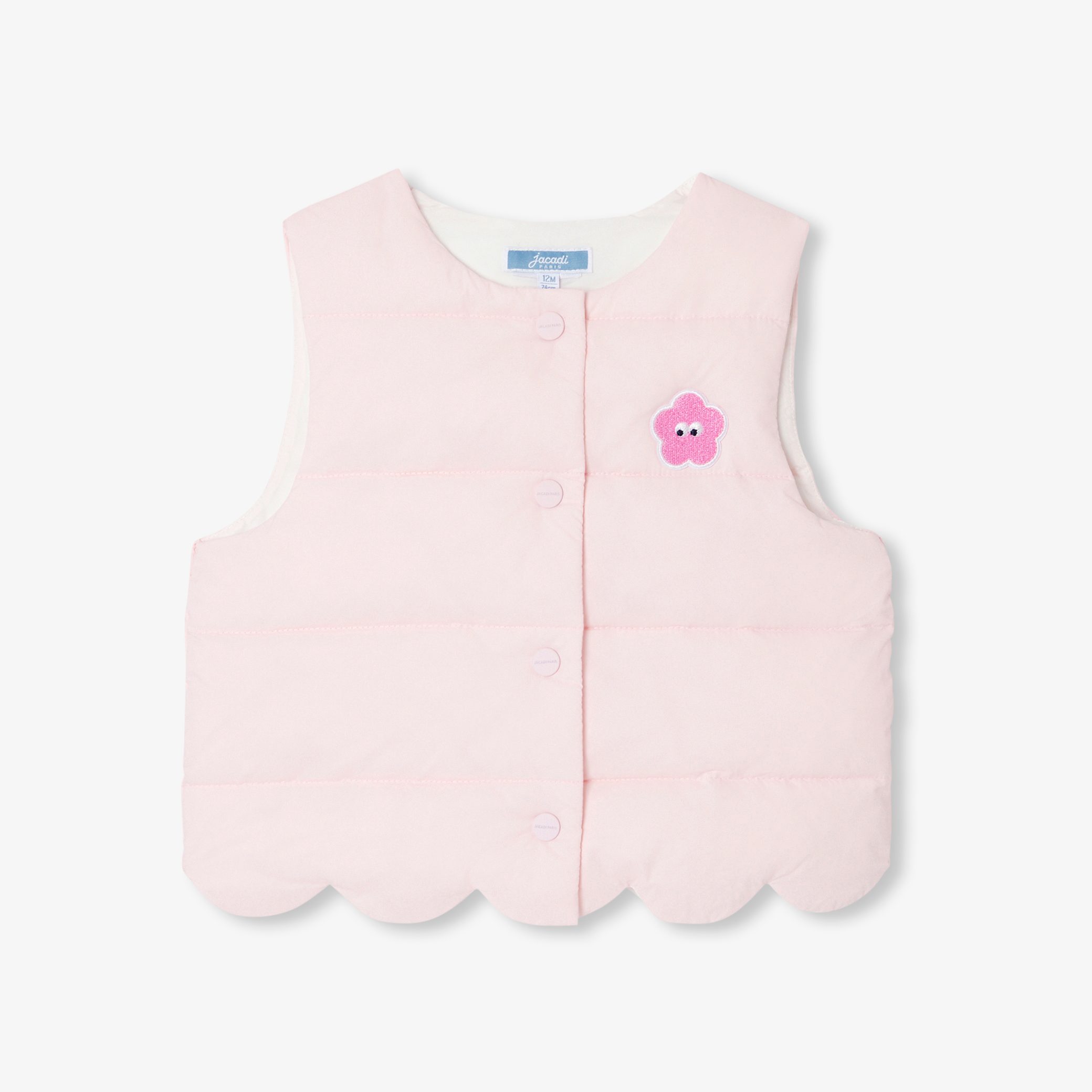 Baby girl sleeveless padded jacket - Douce