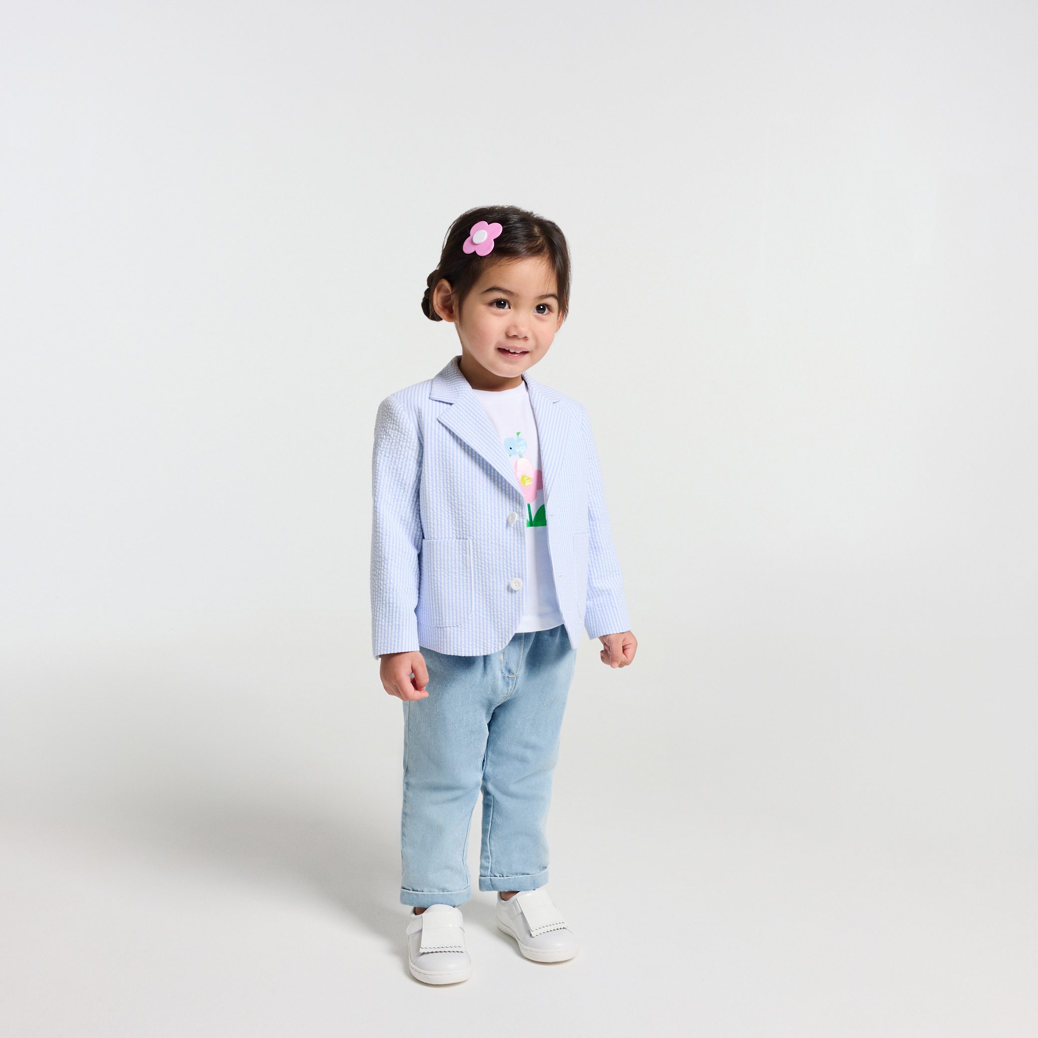 Baby girl lightweight jeans - Baladin