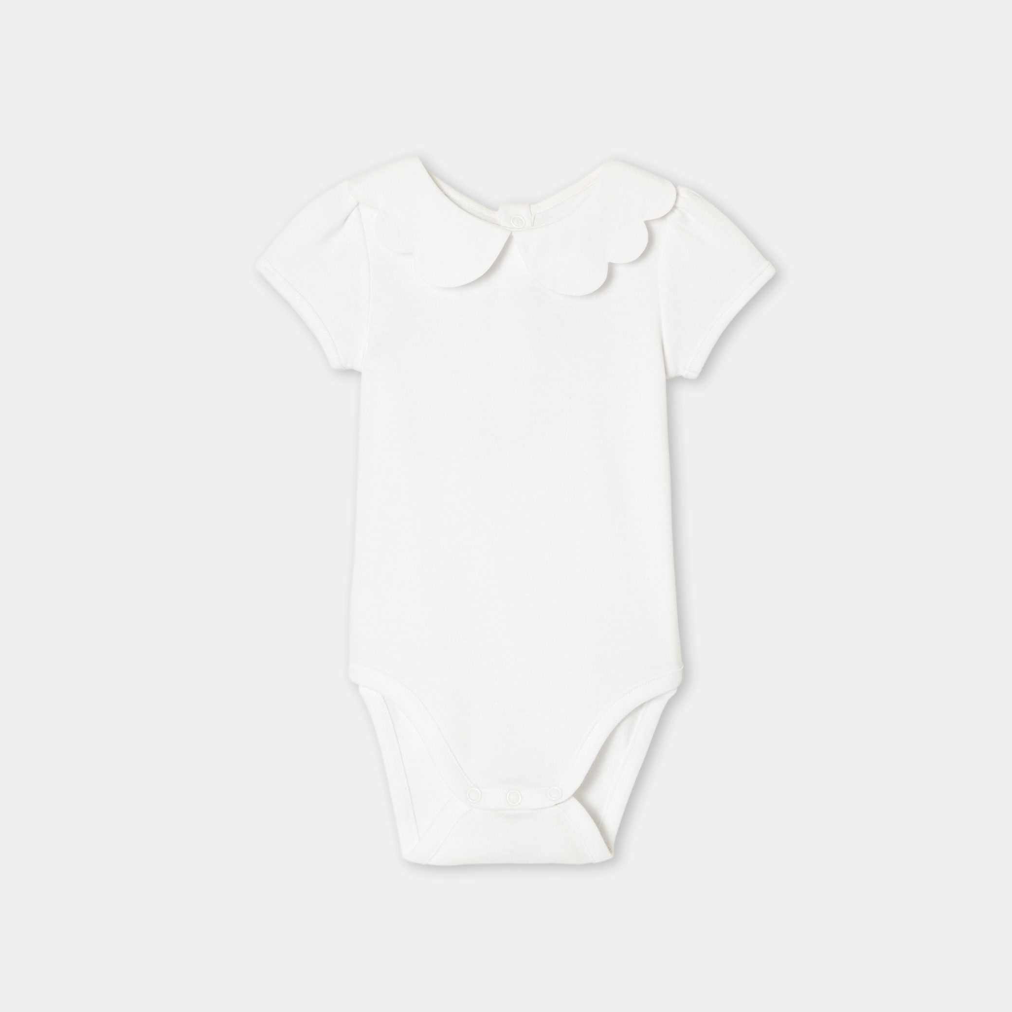 Baby girl short-sleeved bodysuit - Coeur