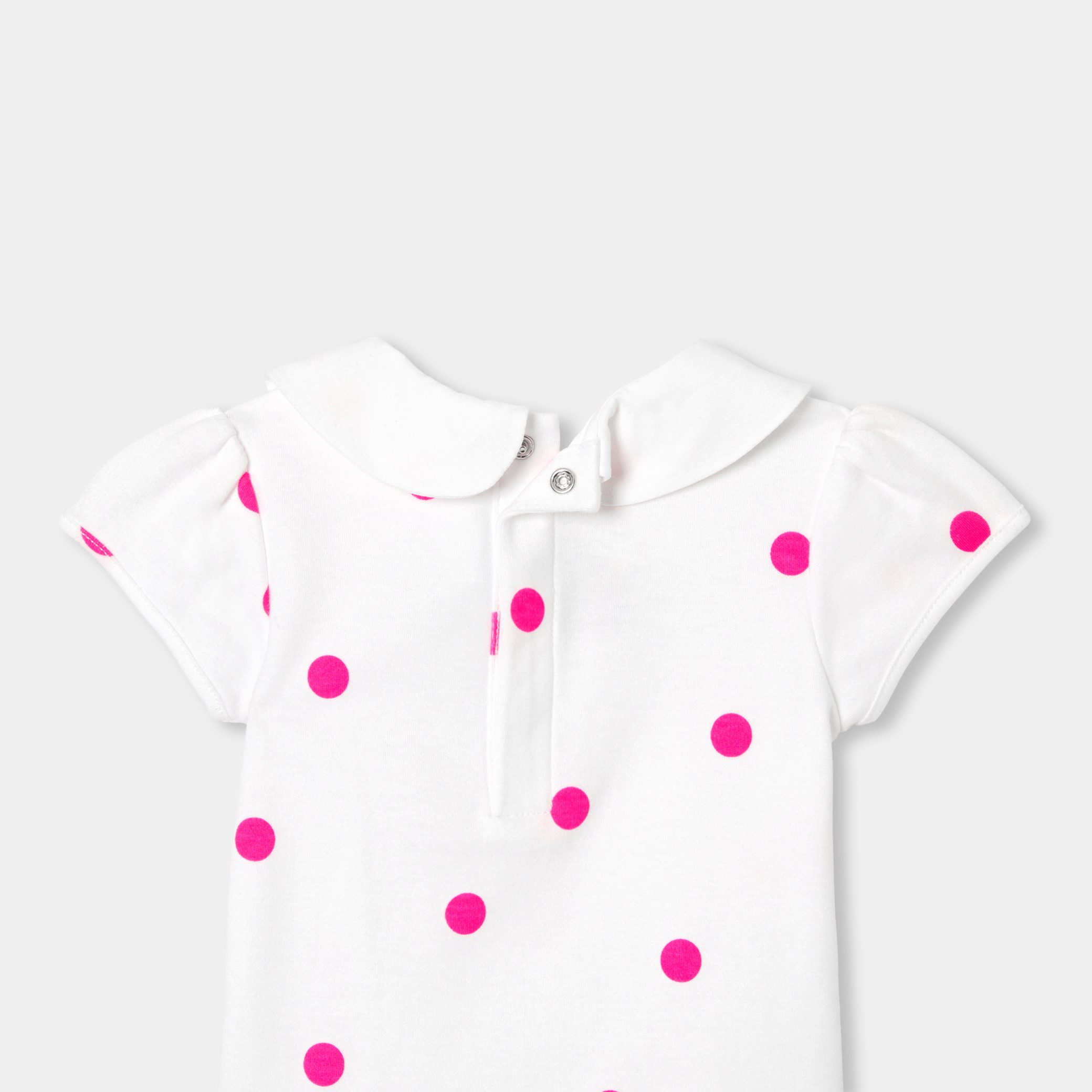 Baby girl short-sleeved bodysuit - Confetti - Image 4