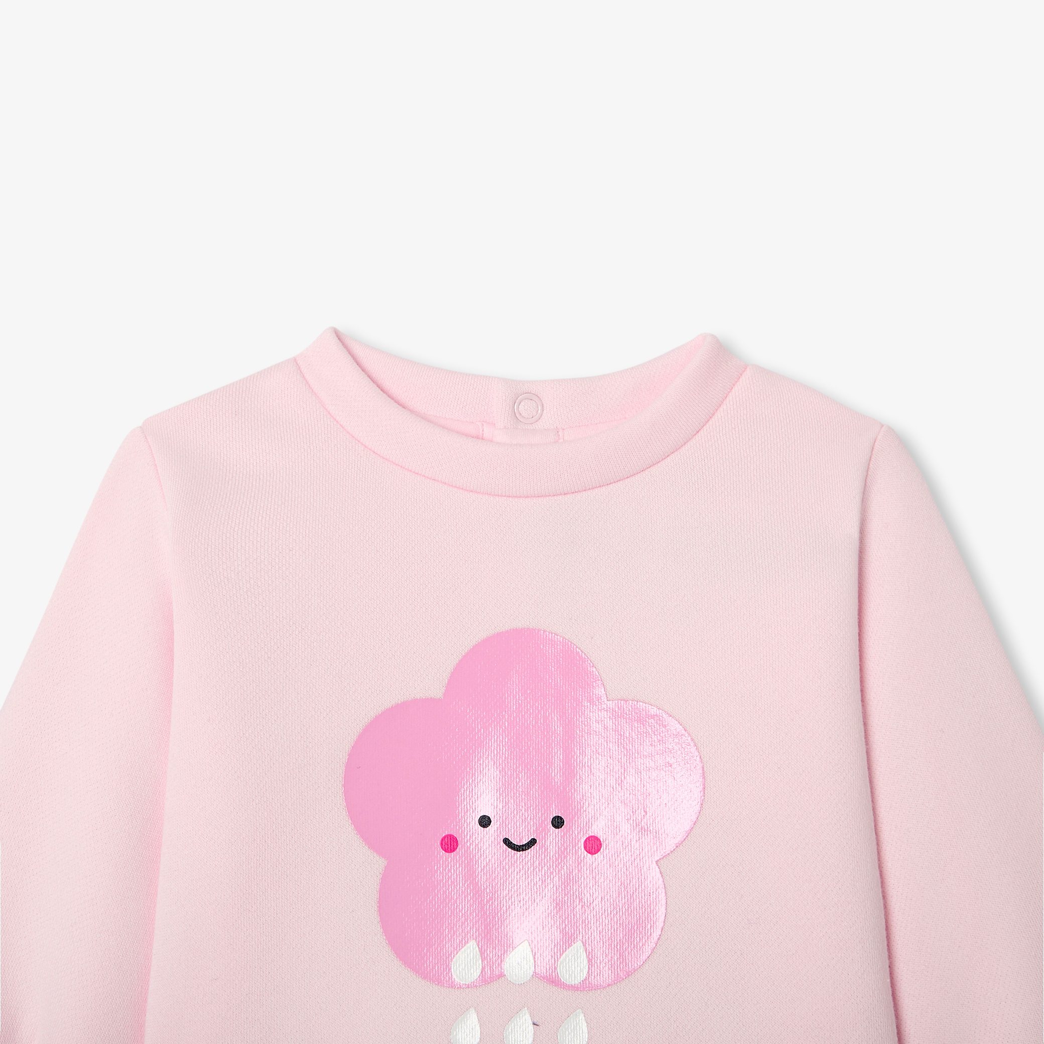 Baby girl fleece sweater - Charlie - Image 3