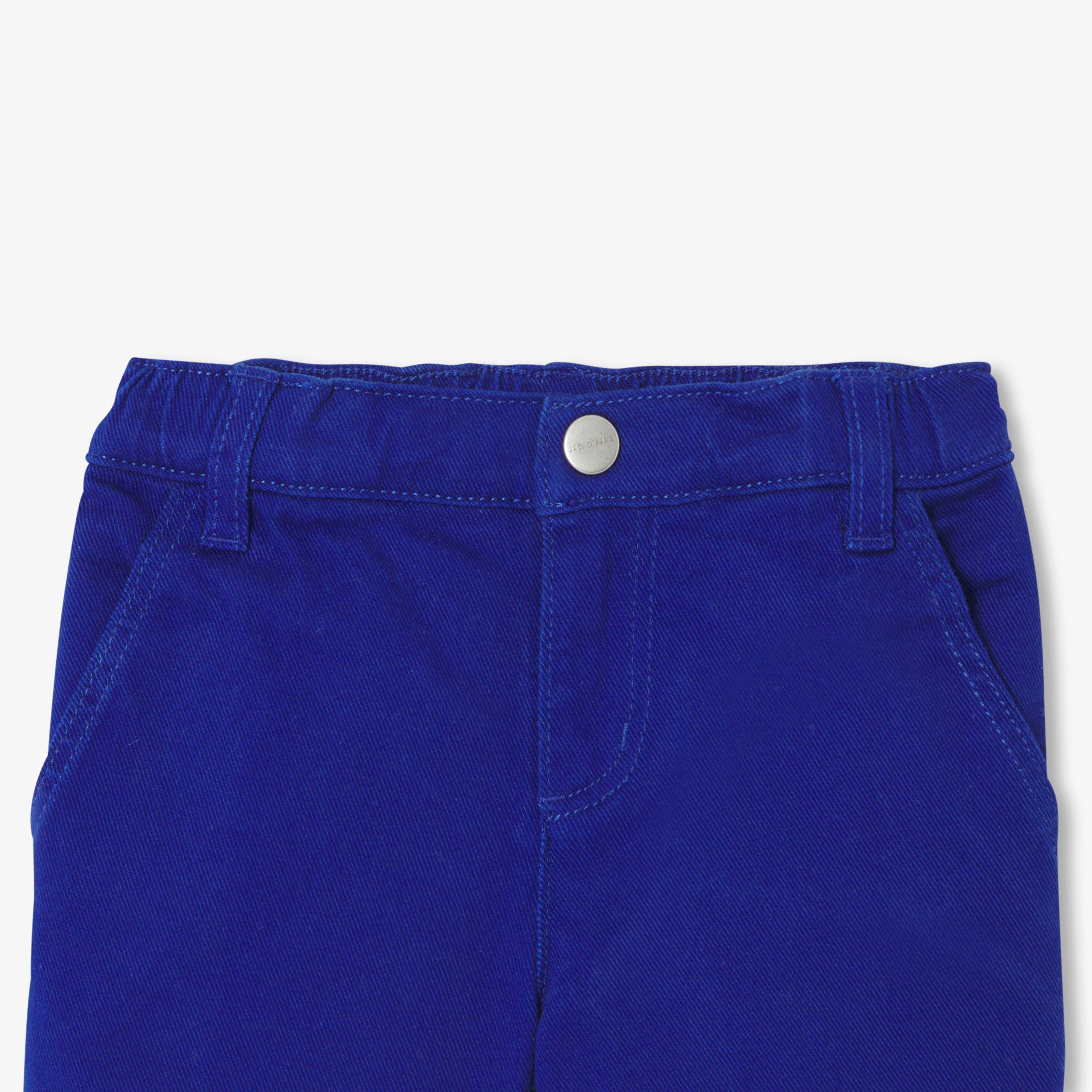 Baby boy shorts in twill - Capitaine - Image 3