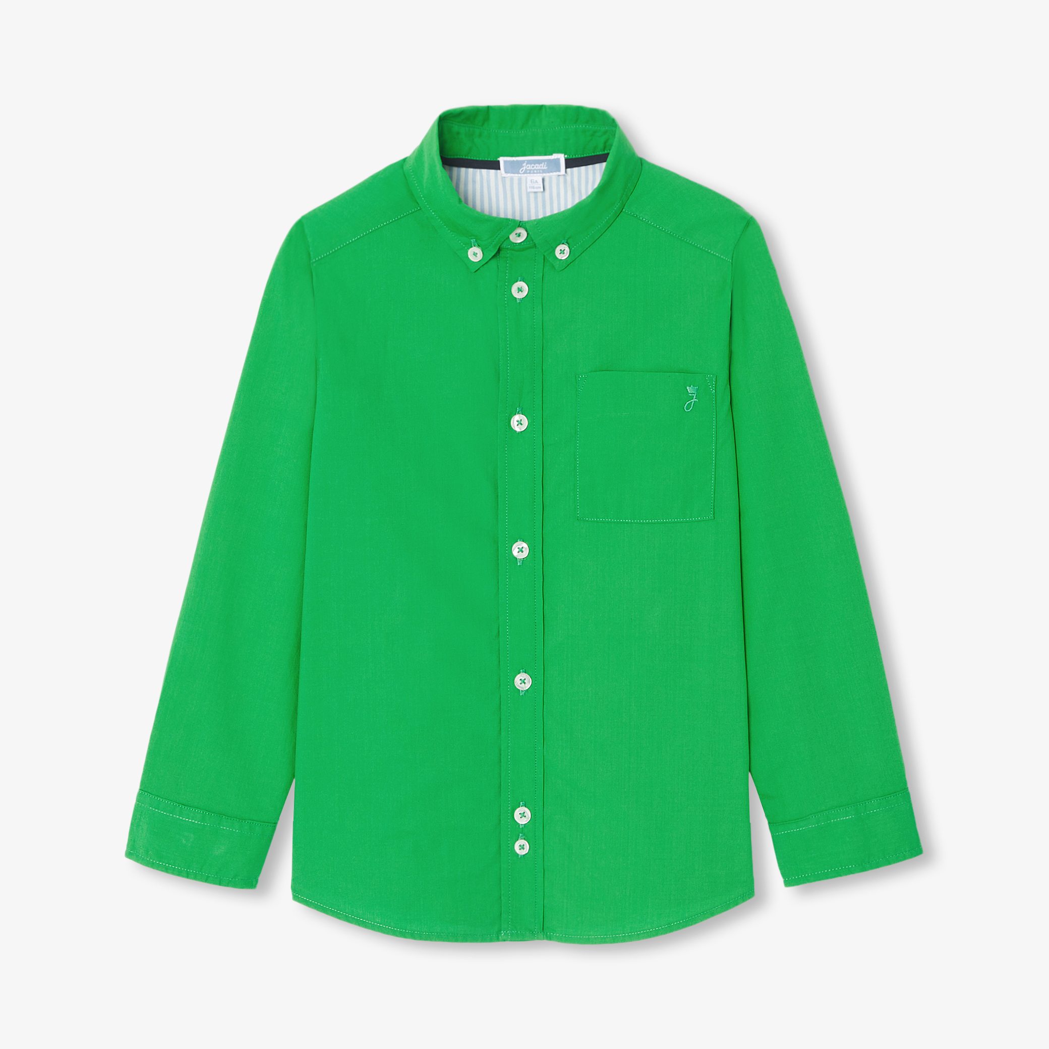 Boy light poplin shirt - Contrebasse