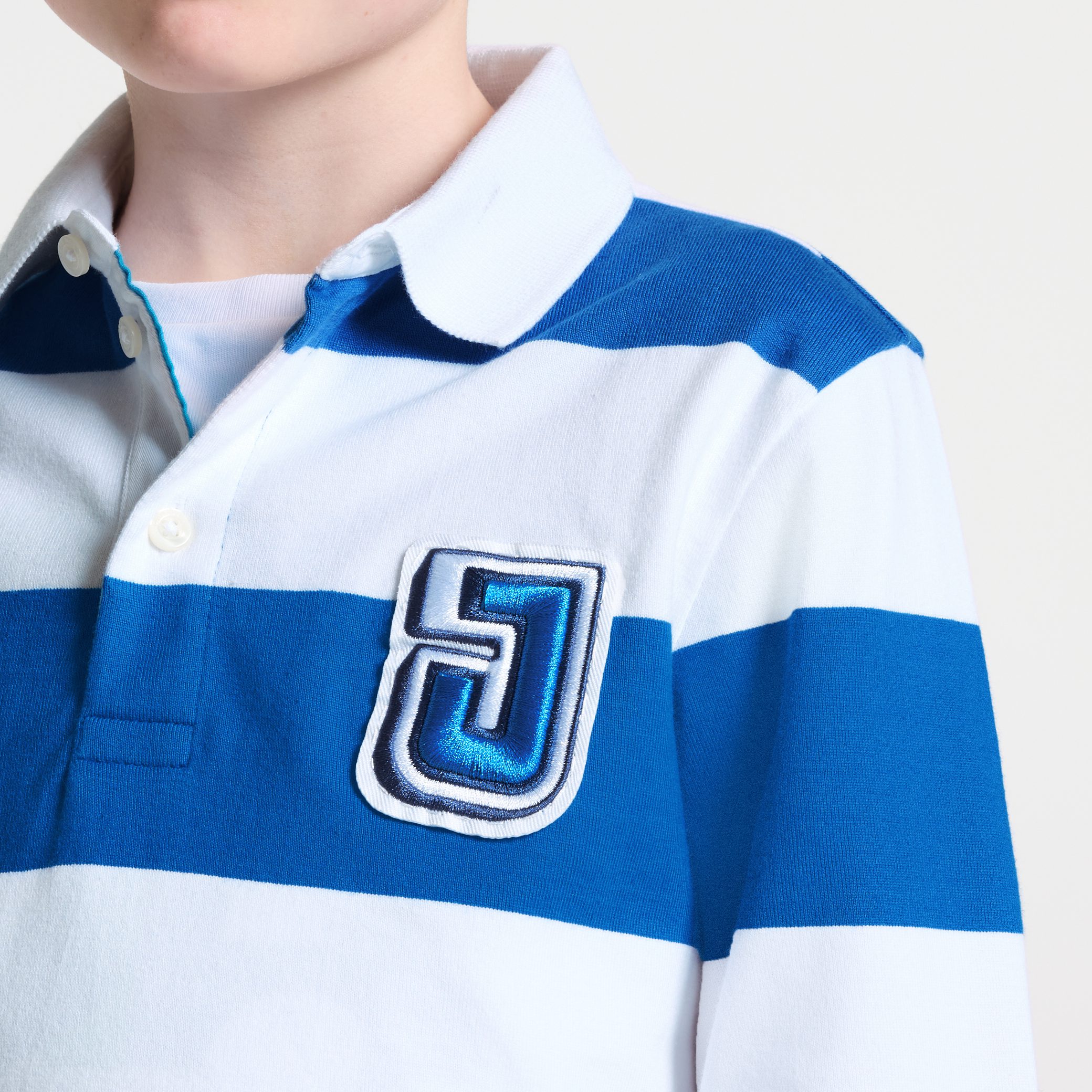 Boy jersey polo shirt - Constellation - Image 2