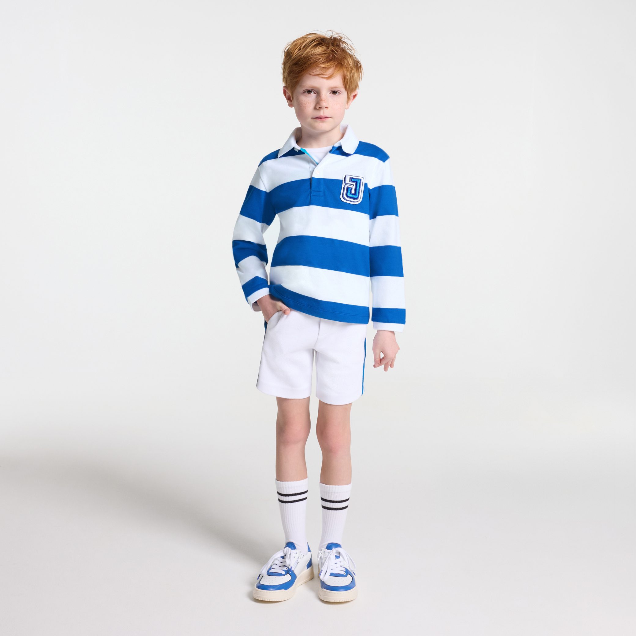 Boy jersey polo shirt - Constellation - Image 3
