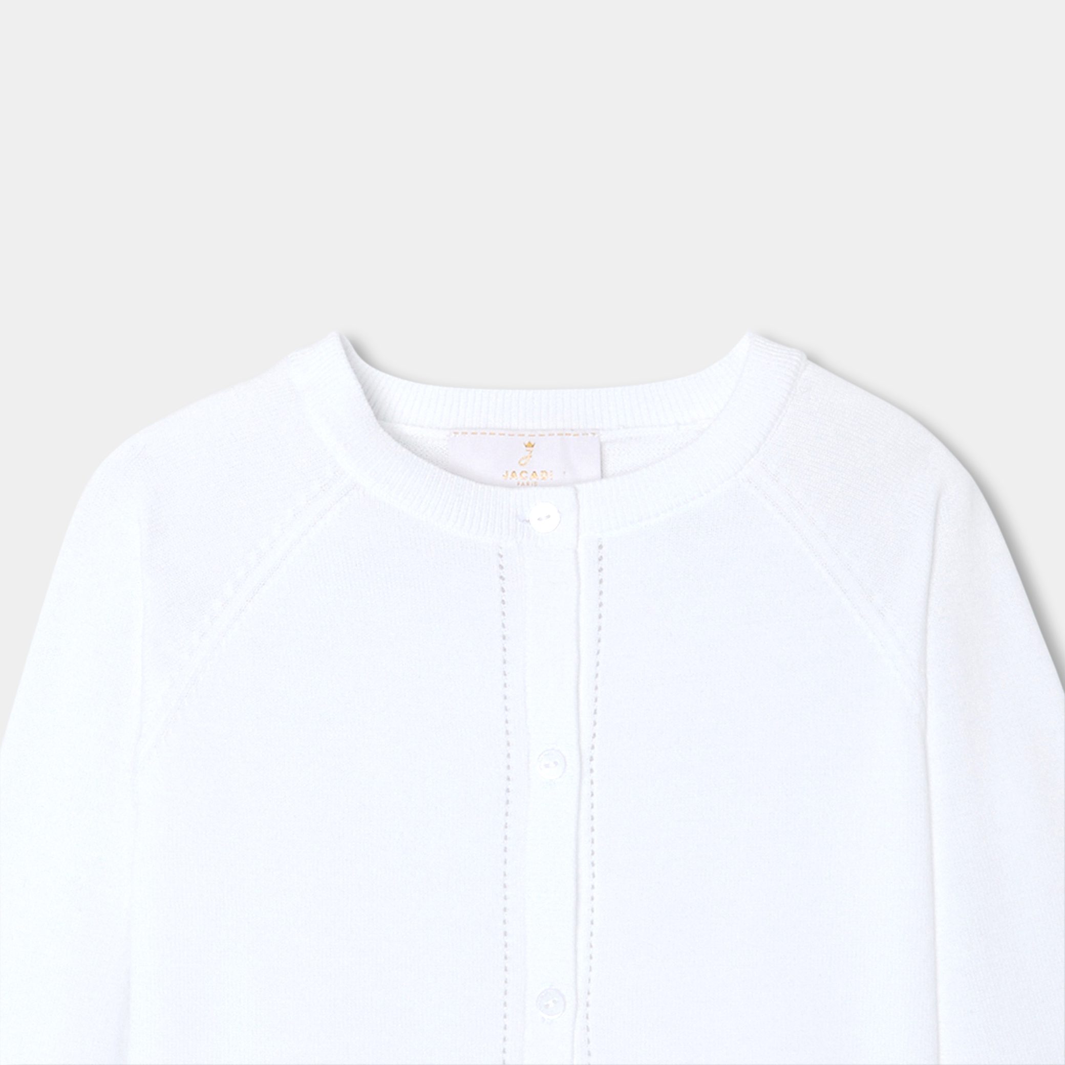 Girl short cardigan - Donatien - Image 3