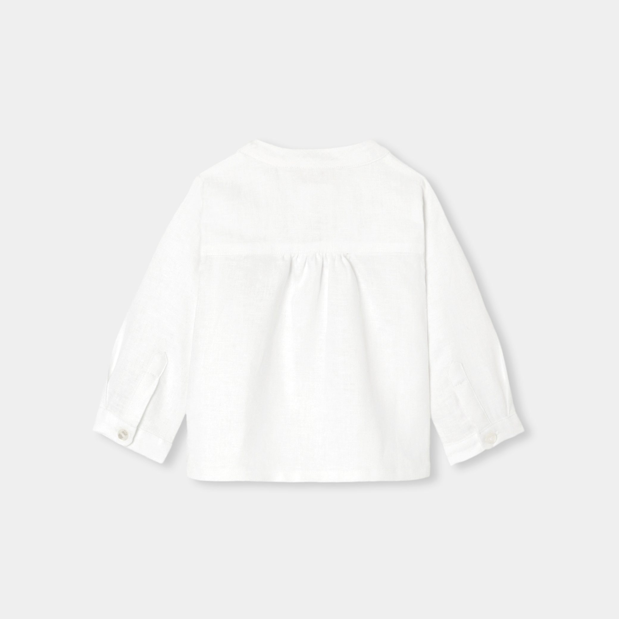 Baby boy linen shirt - Capitale - Image 4