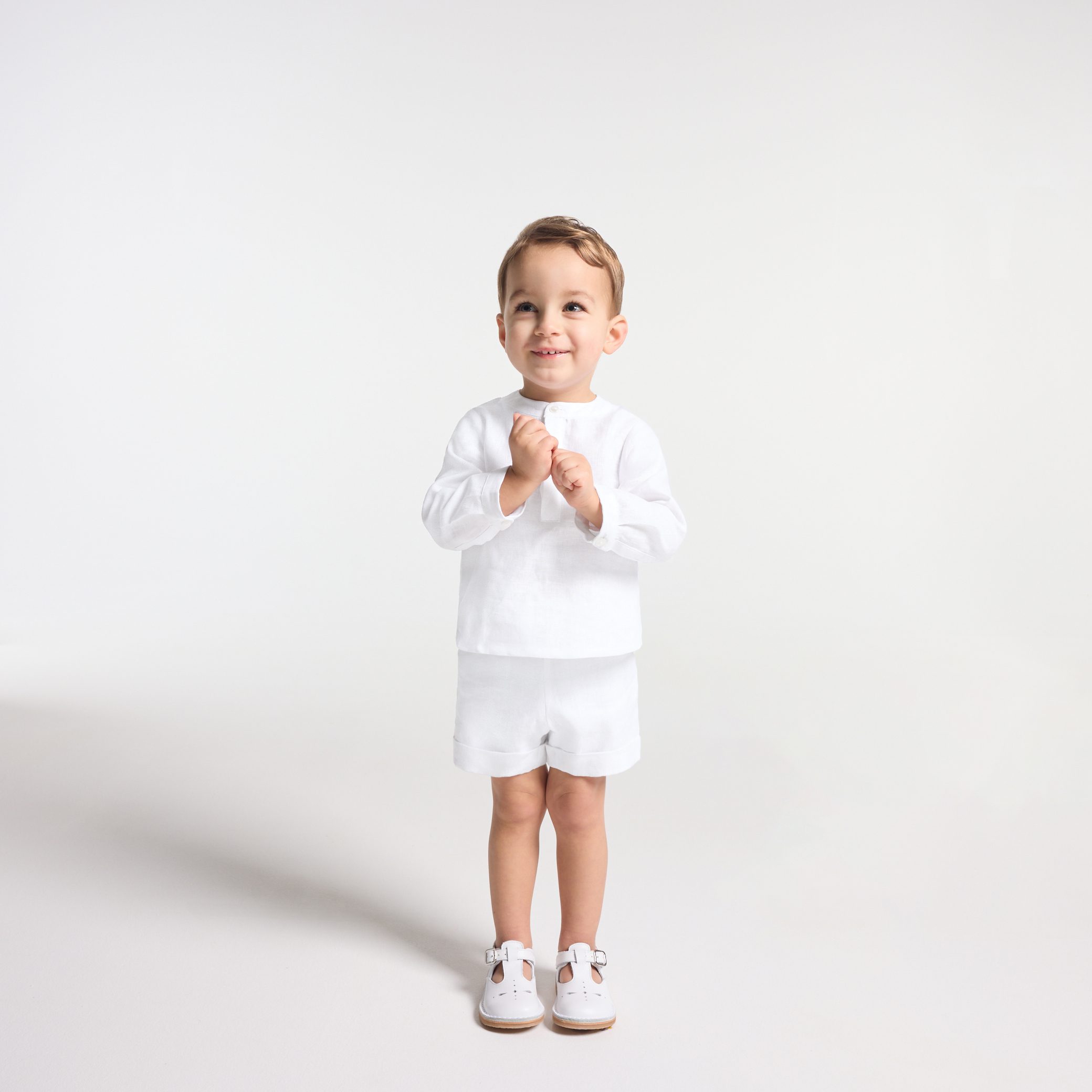 Baby boy linen shirt - Capitale - Image 2