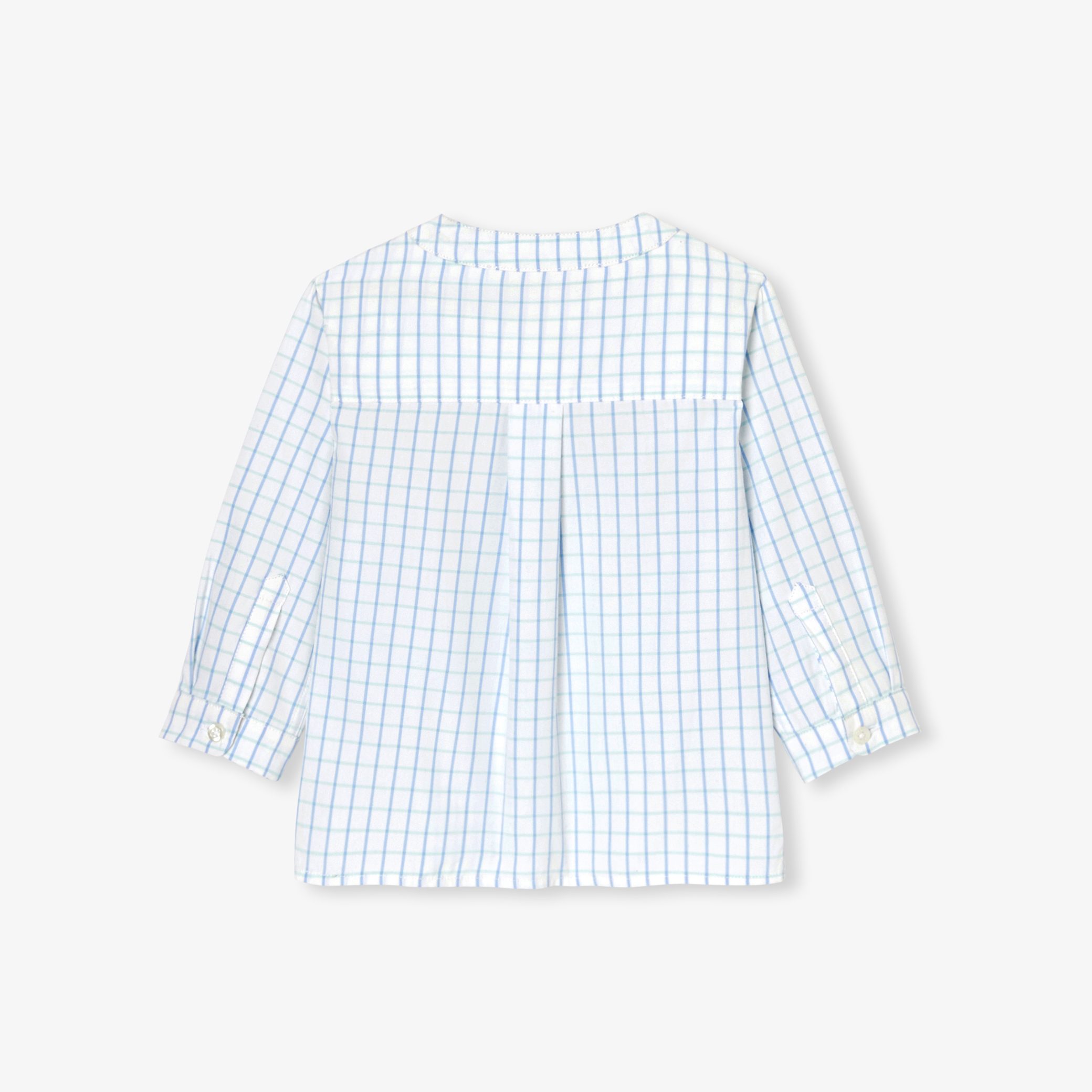Baby boy plaid shirt - Cherubin - Image 4