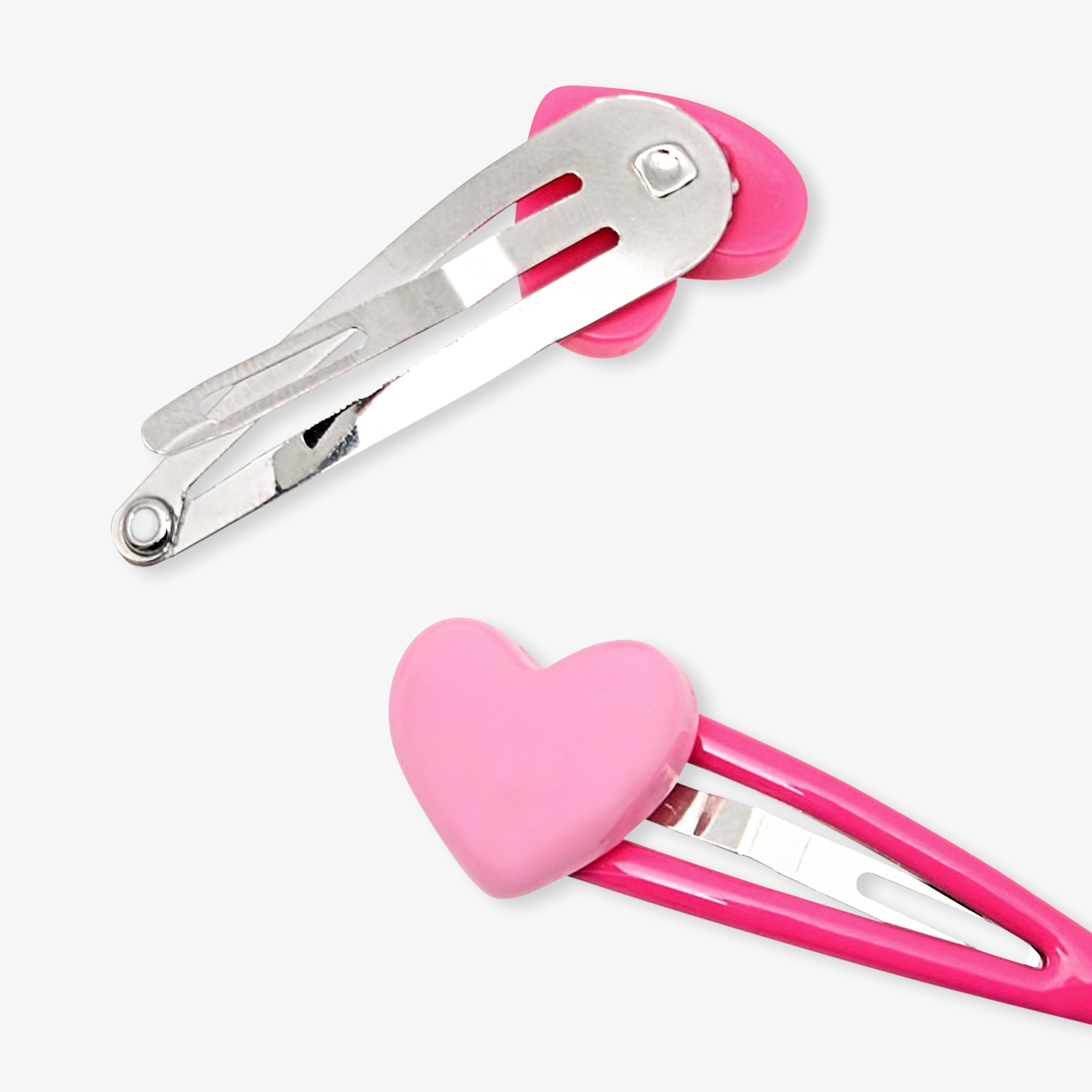 Baby Girl duo of barrettes - Lilac - Image 2