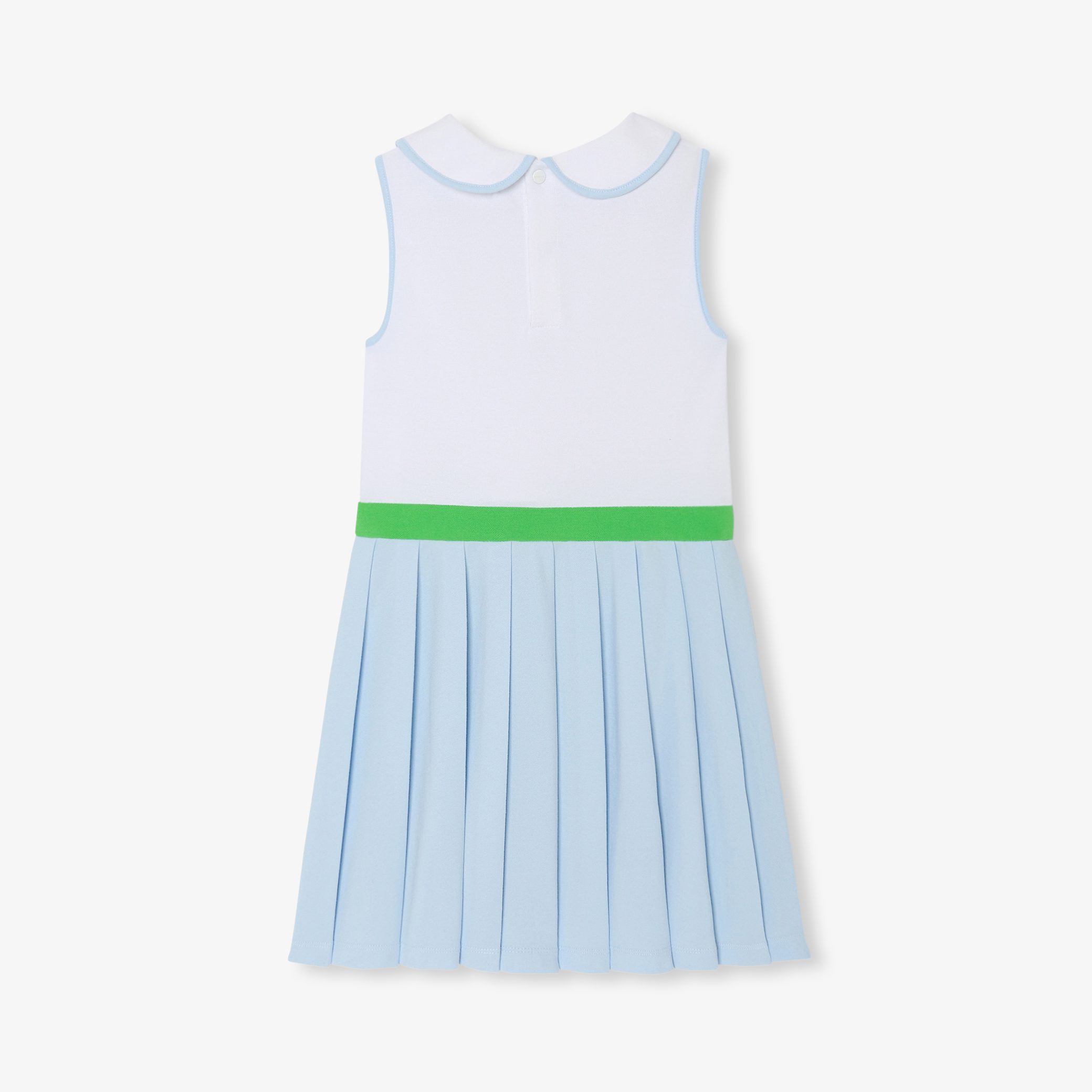 Girl polo dress - Emilie Blue - Image 4