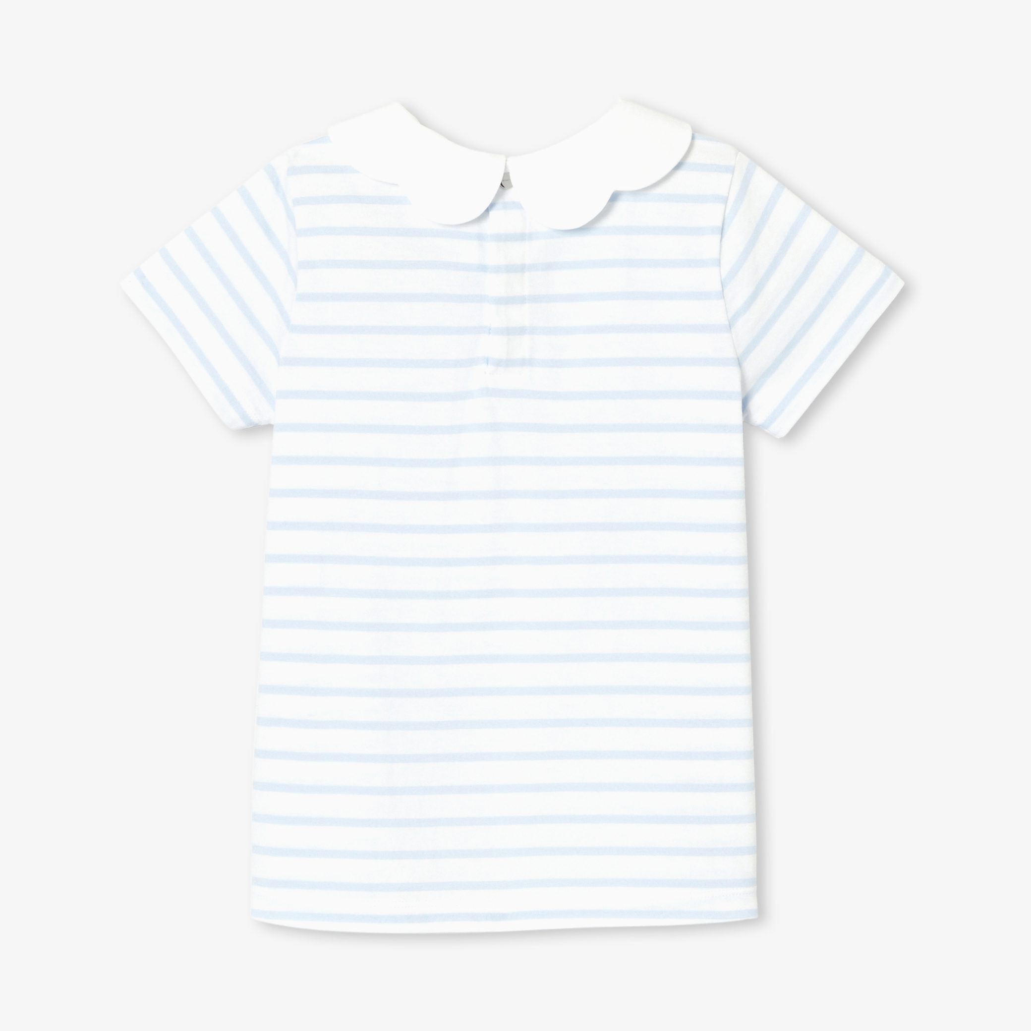 Girl striped polo shirt - Eternel - Image 2