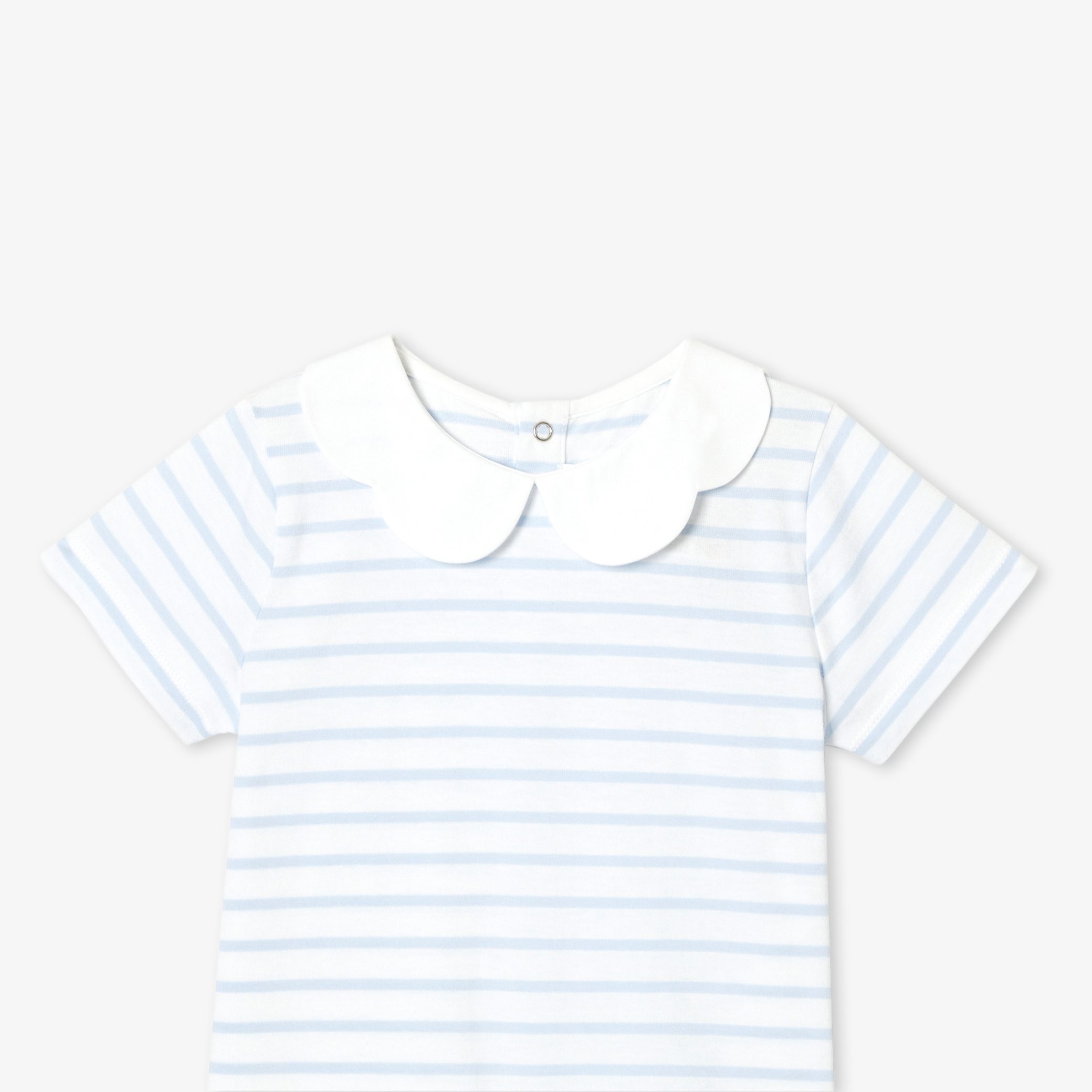 Girl striped polo shirt - Eternel - Image 3
