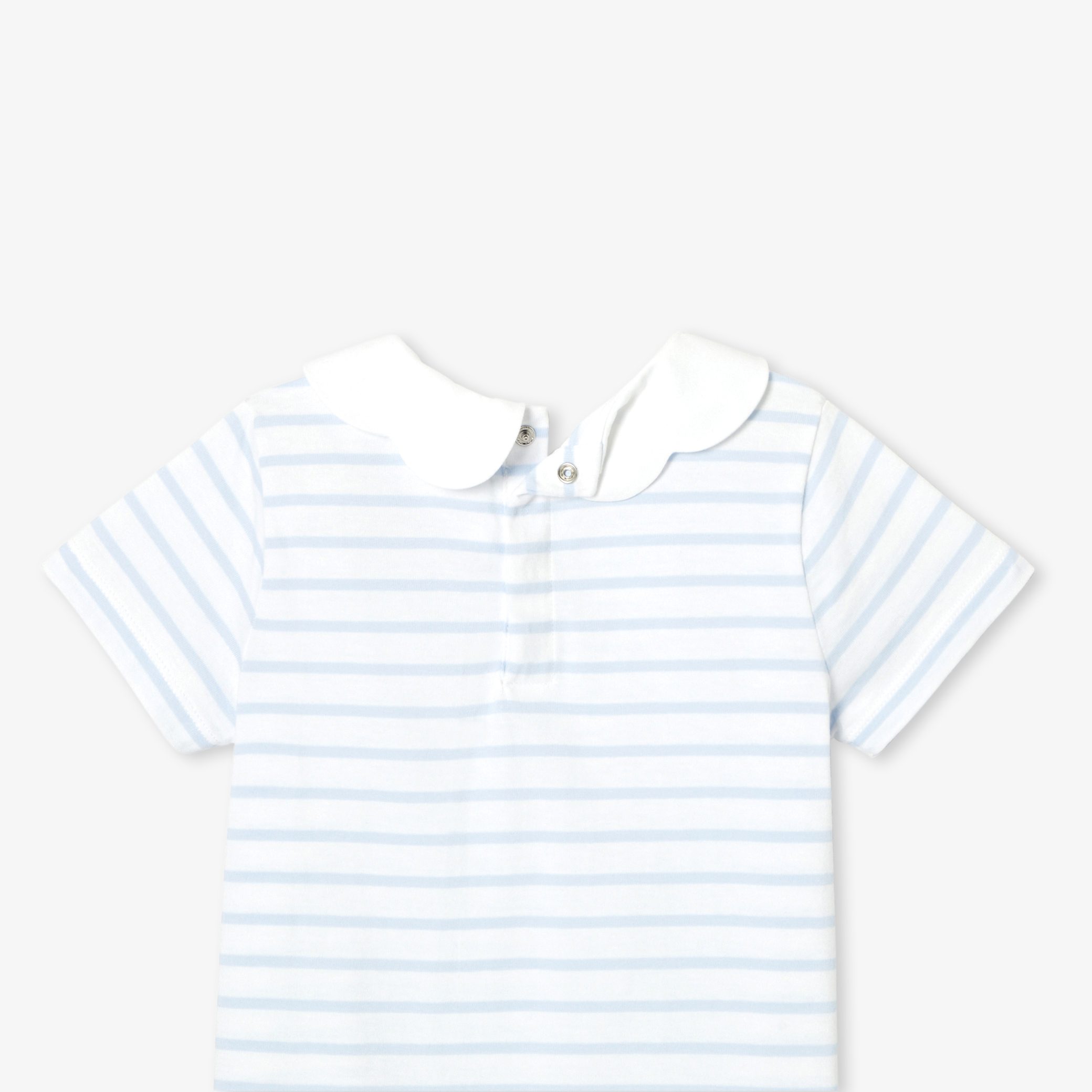 Girl striped polo shirt - Eternel - Image 4