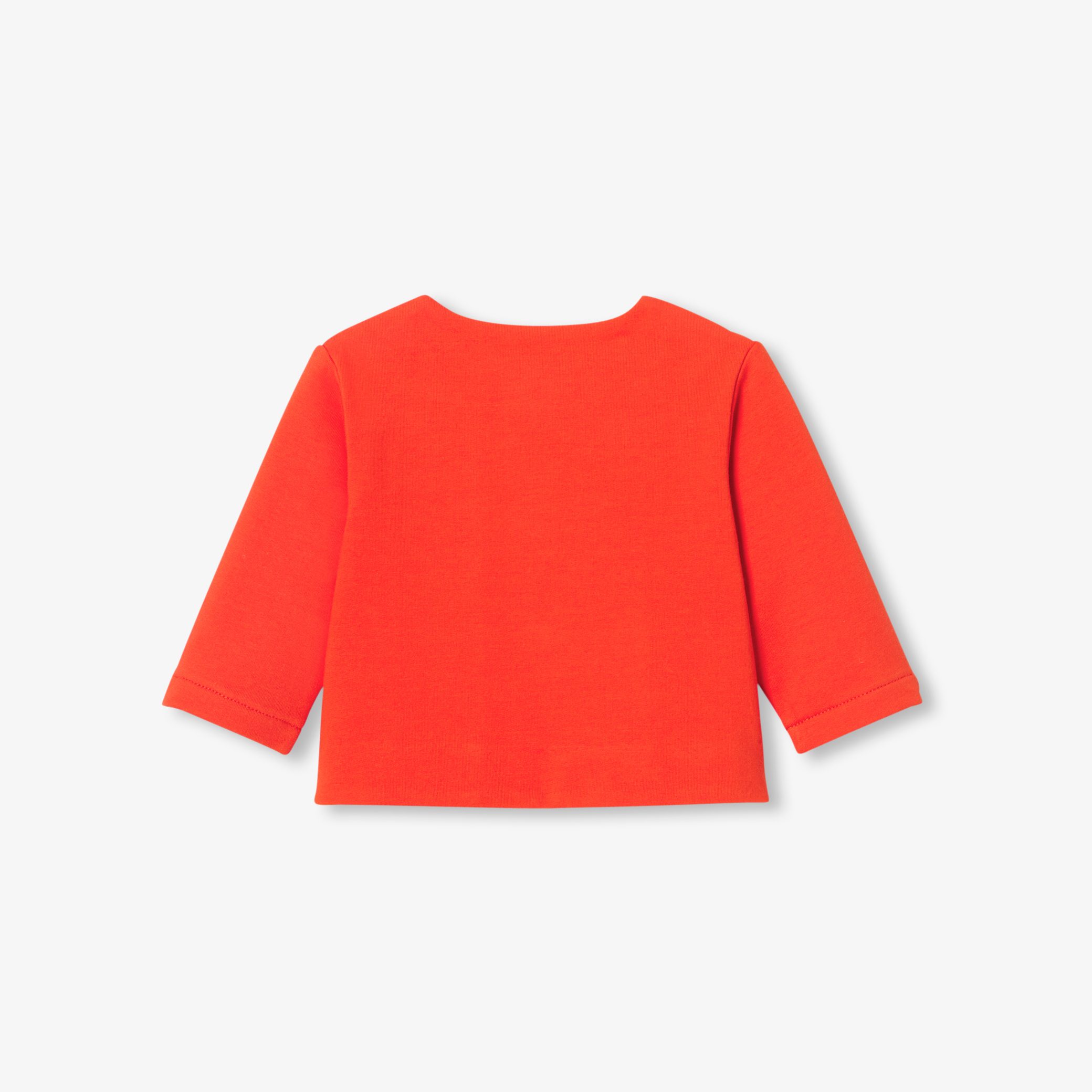 Baby fleece cardigan - Ecureuil - Image 2