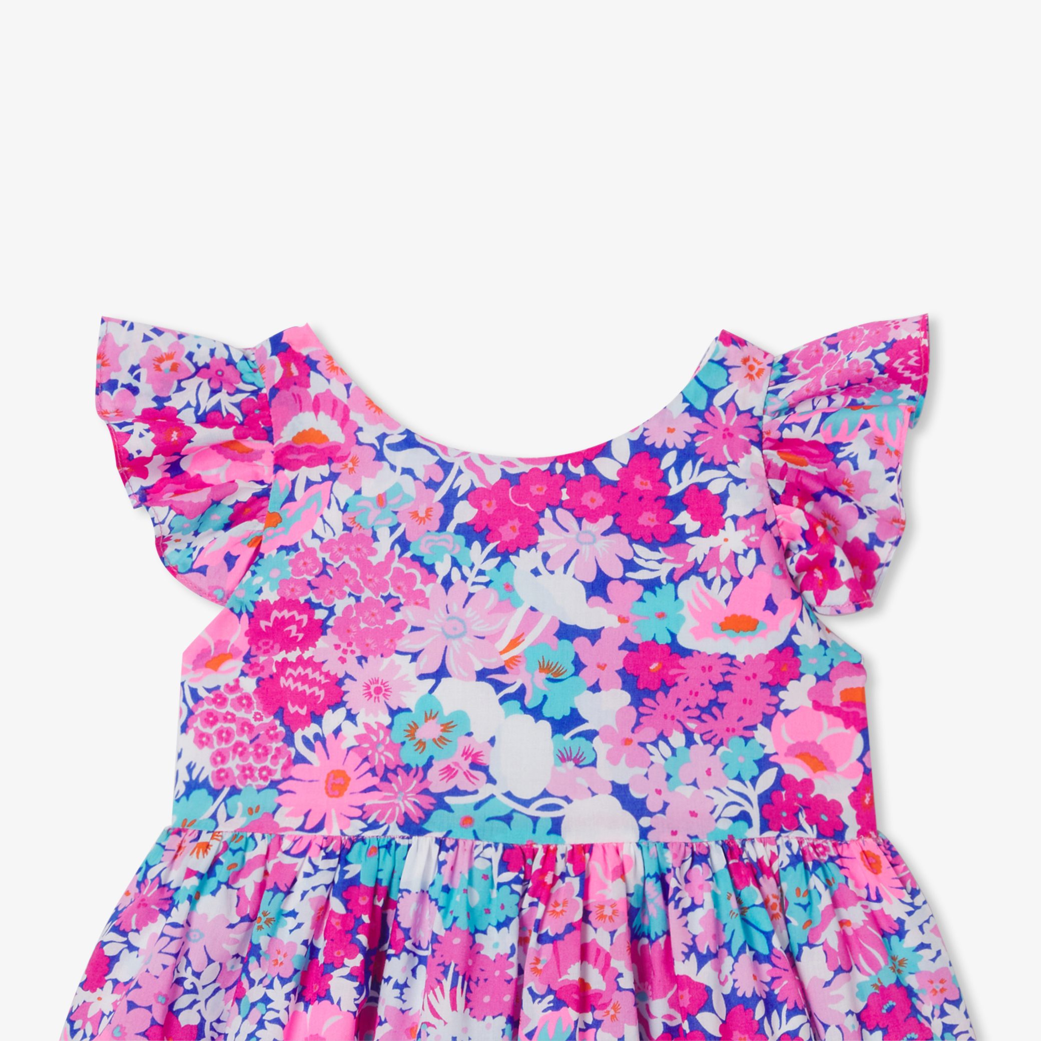 Baby girl dress in Liberty fabric - Camille - Image 5