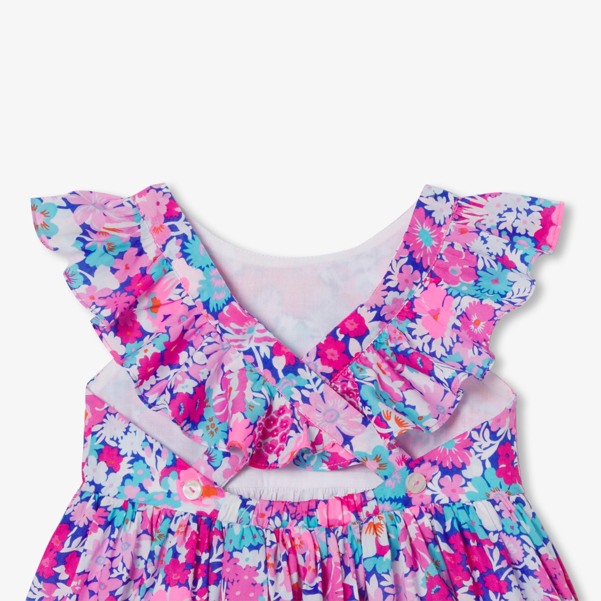 Baby girl dress in Liberty fabric - Camille - Image 6