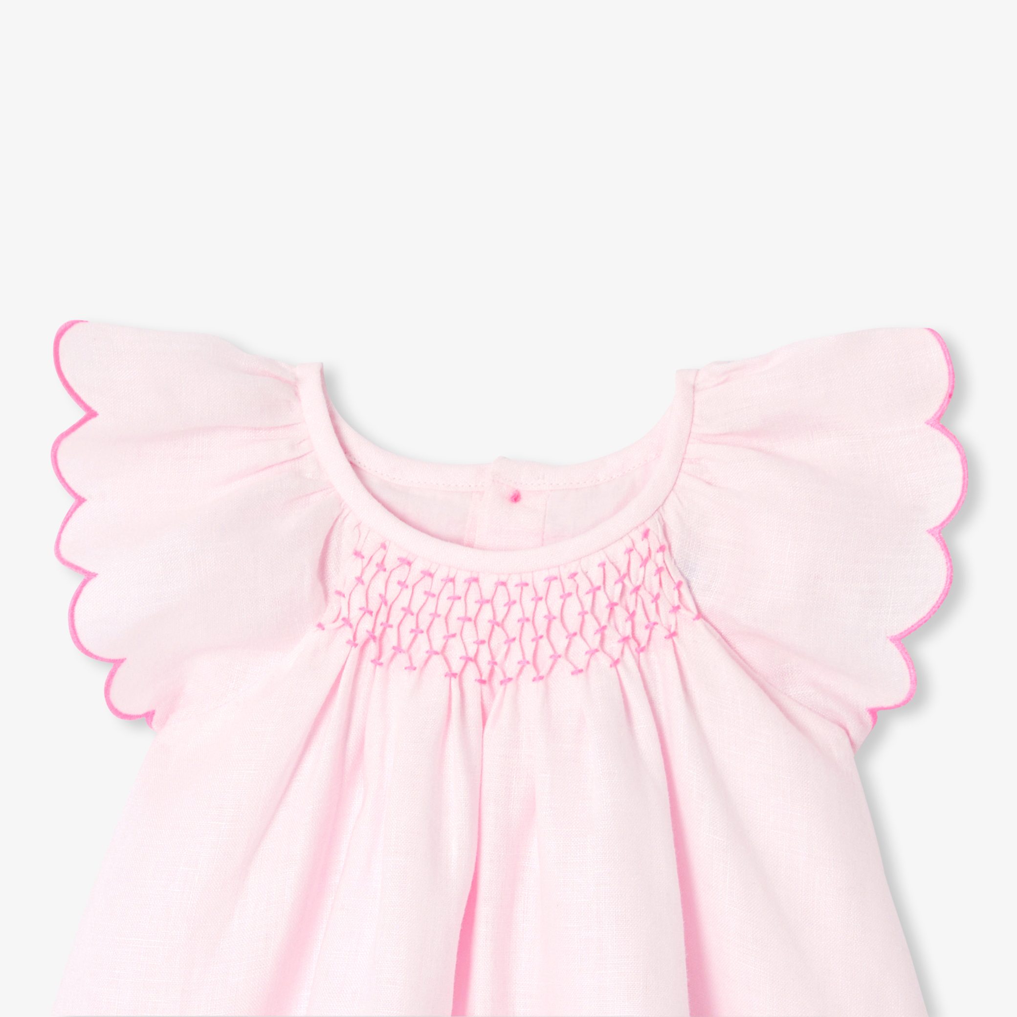 Baby girl linen dress - Ballerine - Image 3