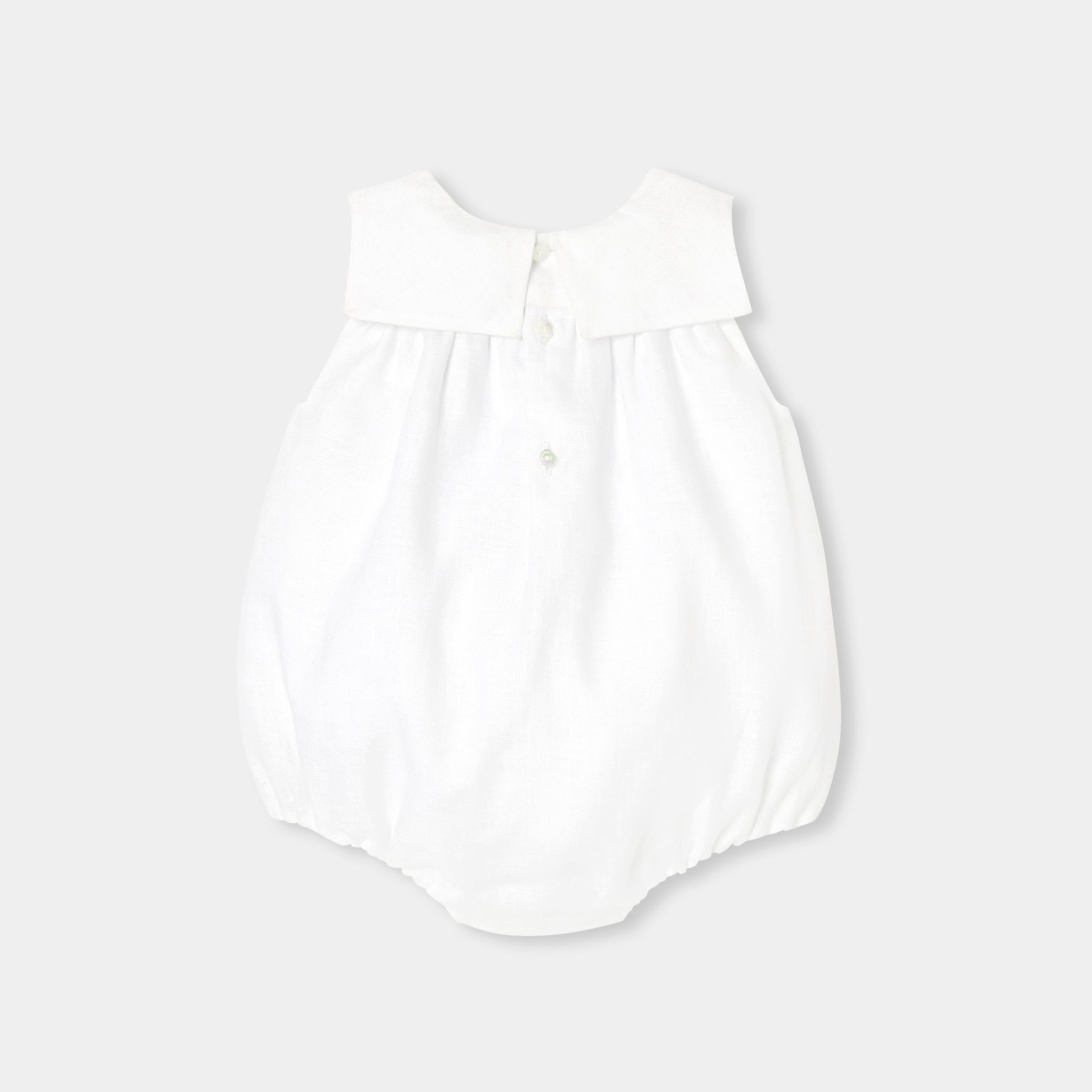 Baby linen romper - Basile - Image 2