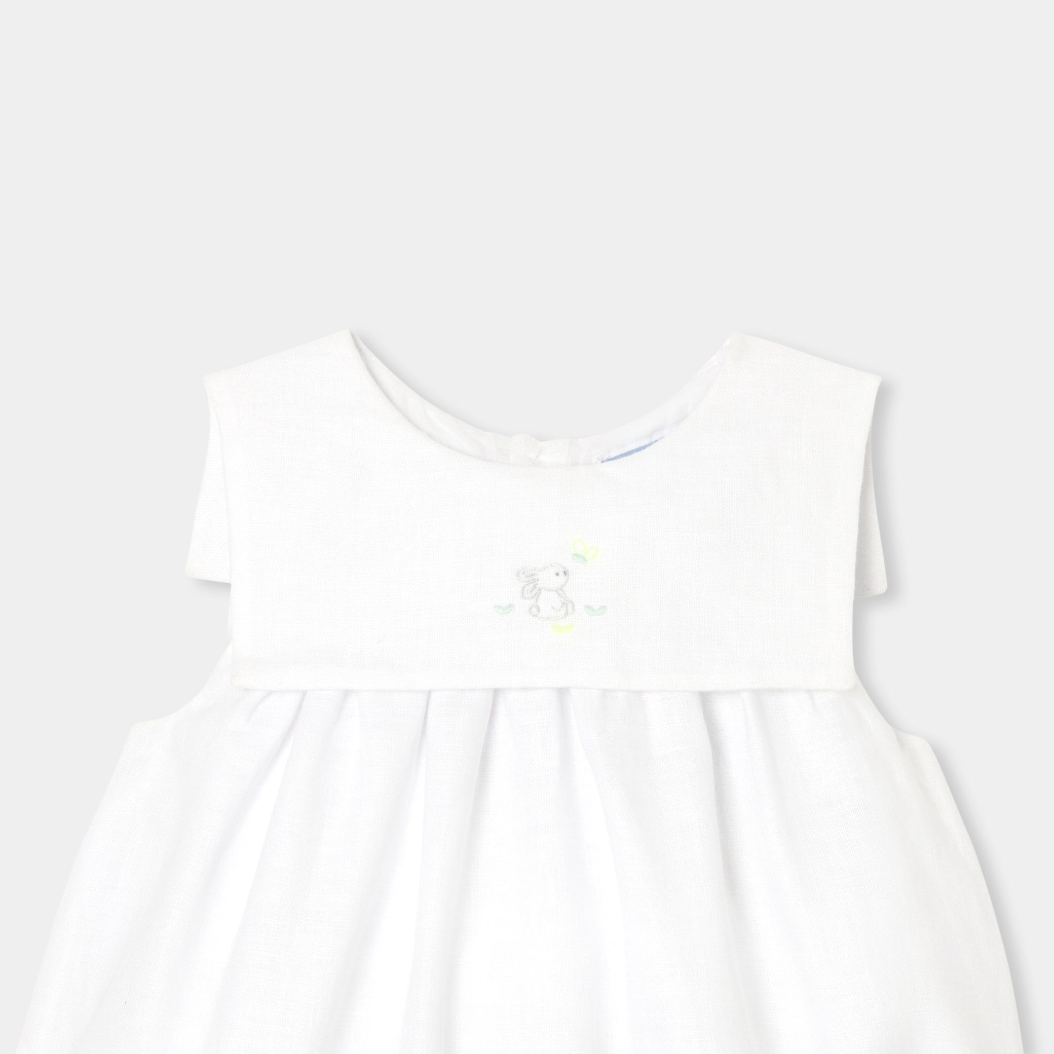 Baby linen romper - Basile - Image 3