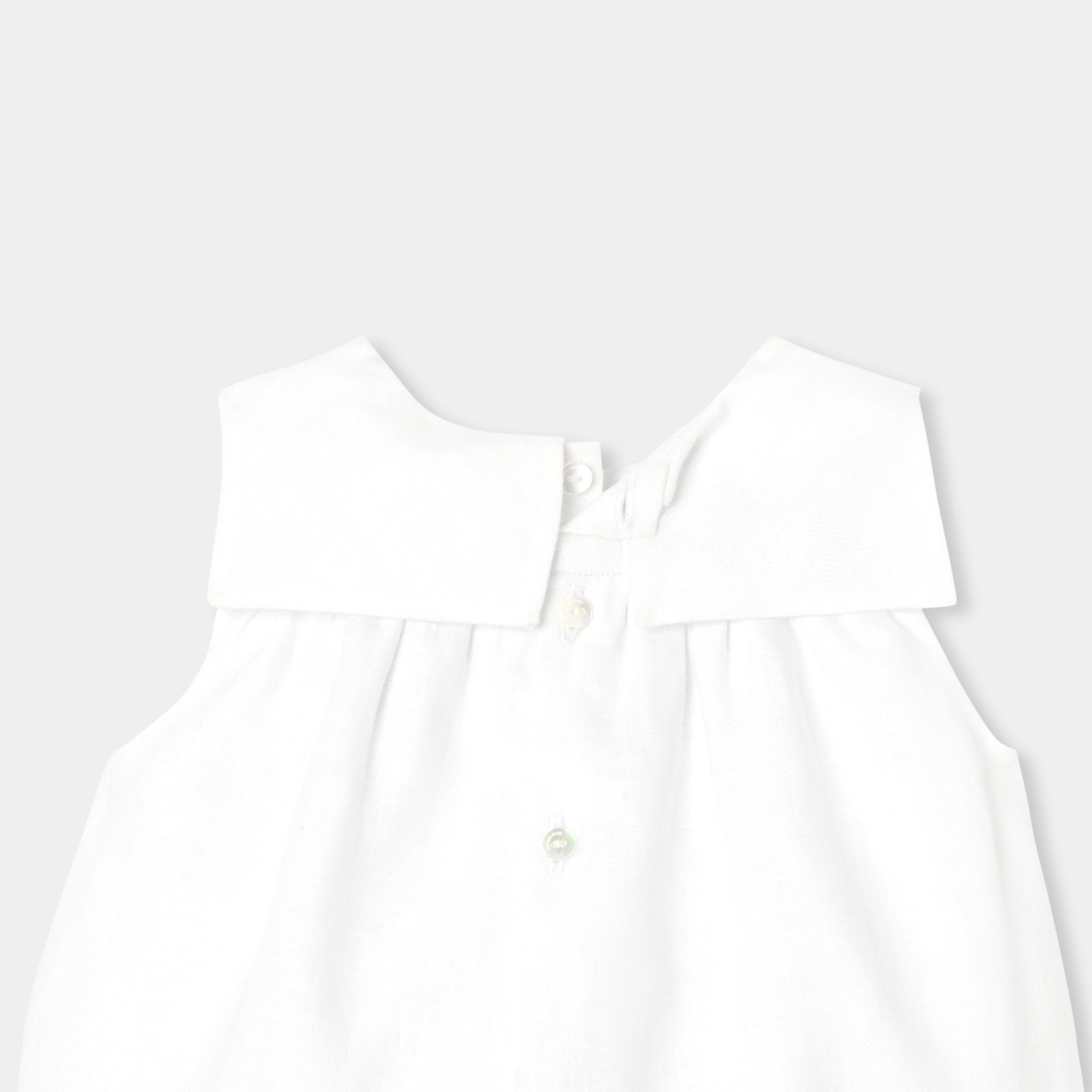 Baby linen romper - Basile - Image 4