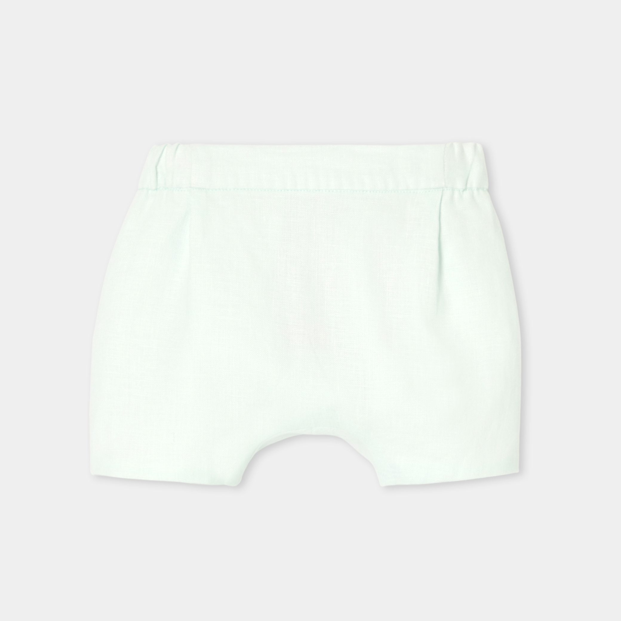 Baby boy linen set - Azur - Image 4