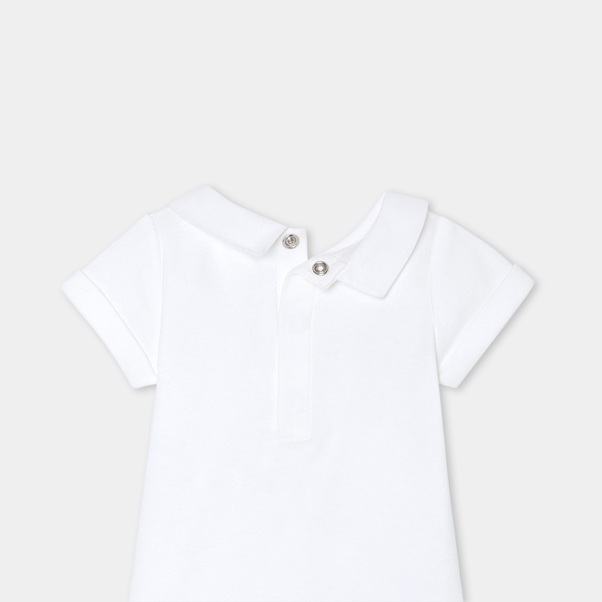 Baby boy short-sleeved bodysuit - Charlot - Image 4