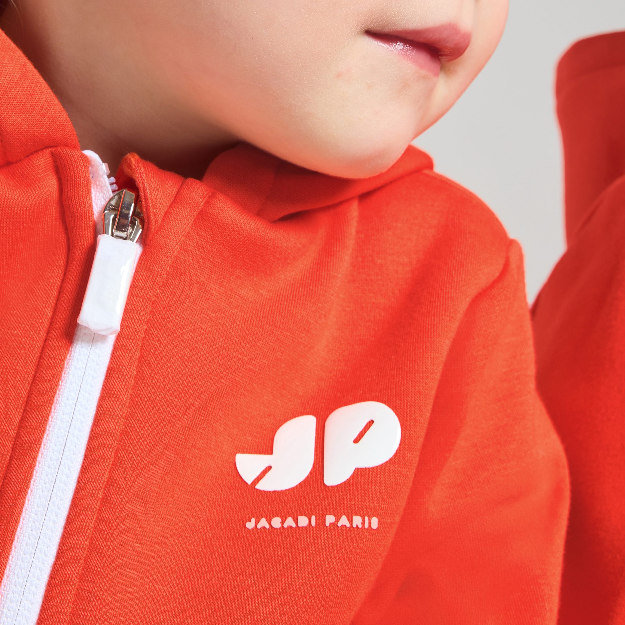 Baby fleece zip-up sweatshirt - Aubepine - Image 2