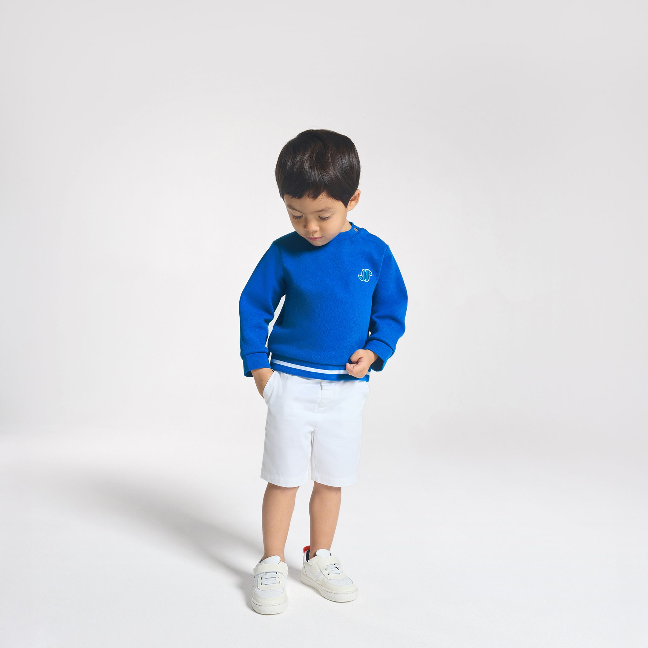 Baby boy pique sweater - Atlante - Image 3