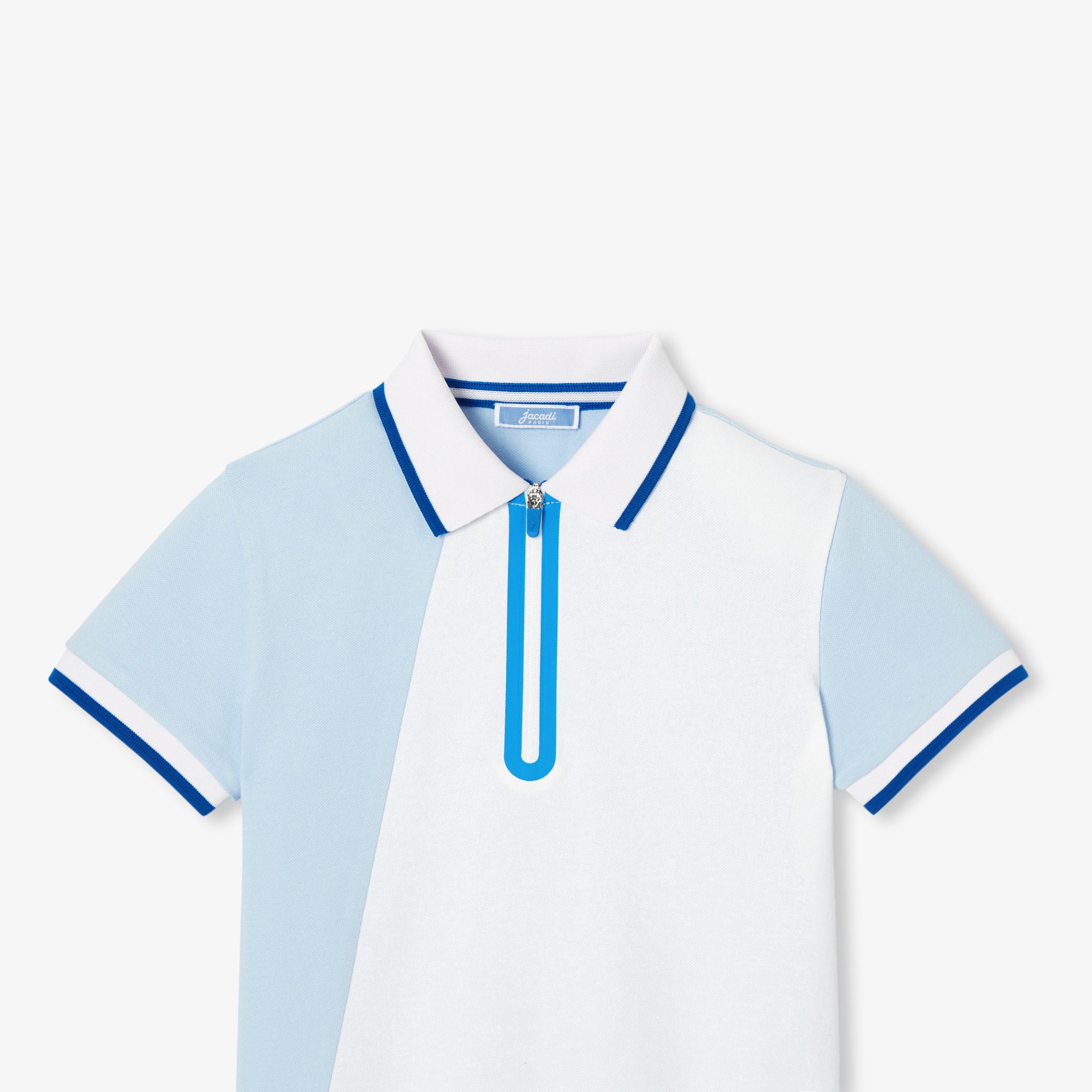 Boy polo shirt in cotton pique - Antique - Image 5
