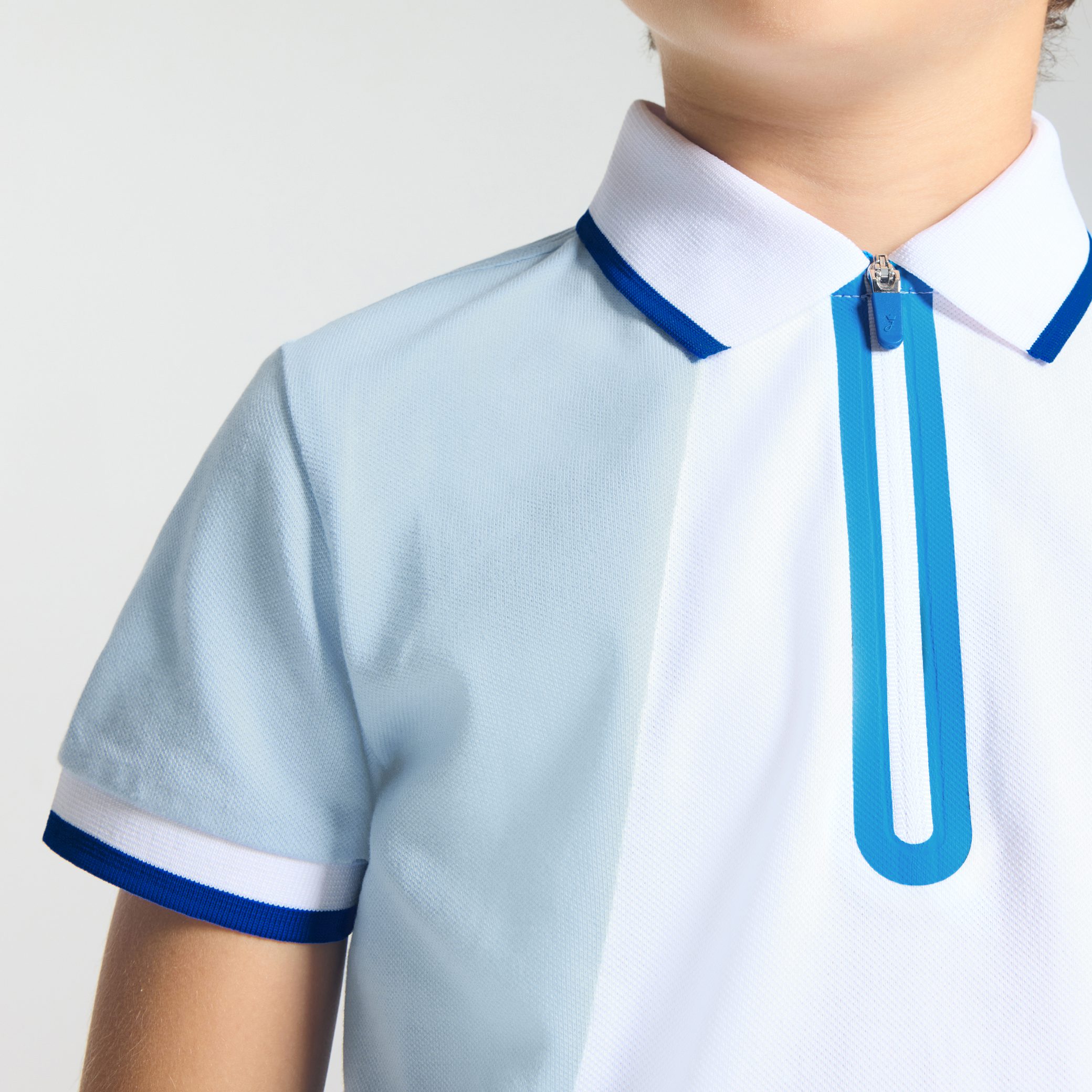 Boy polo shirt in cotton pique - Antique - Image 2