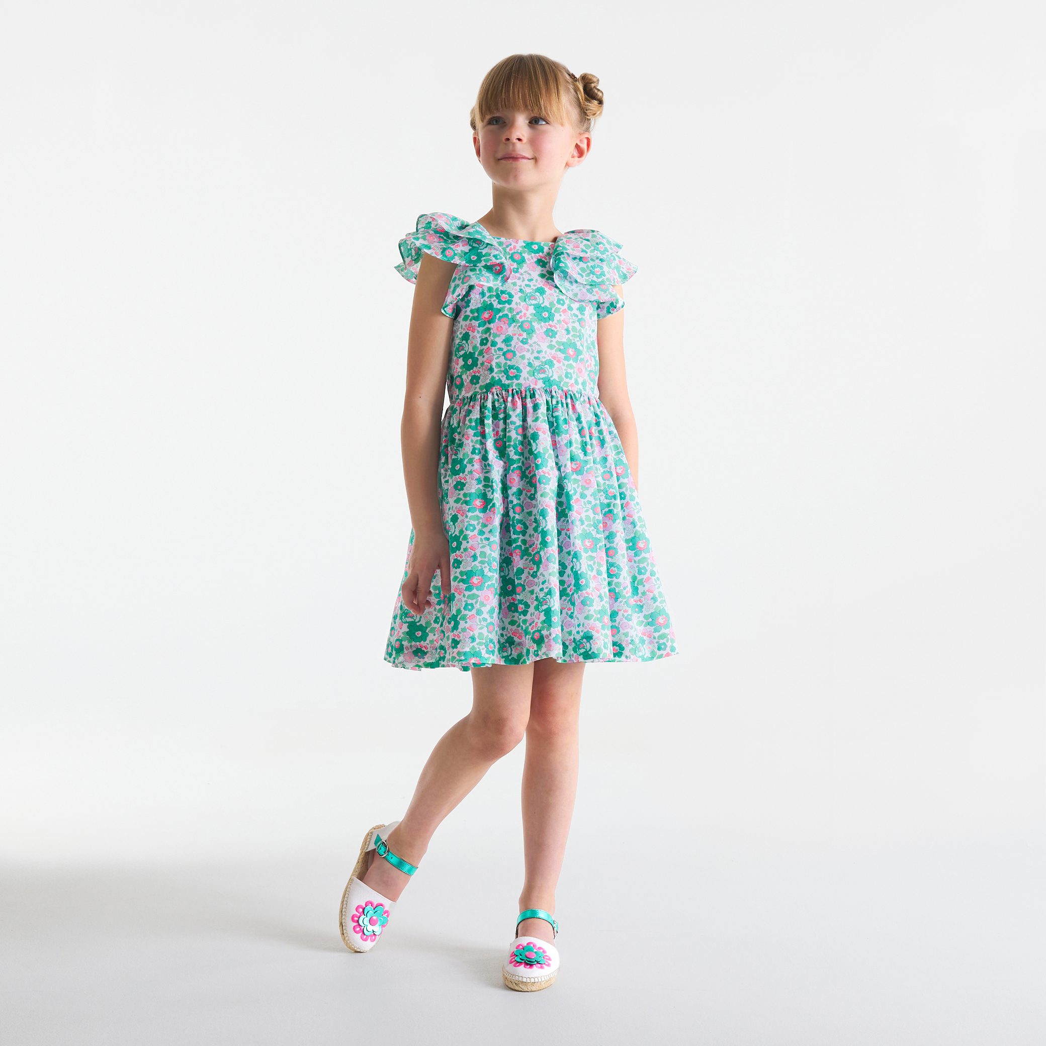 Girl dress in Liberty fabric - Beatrice