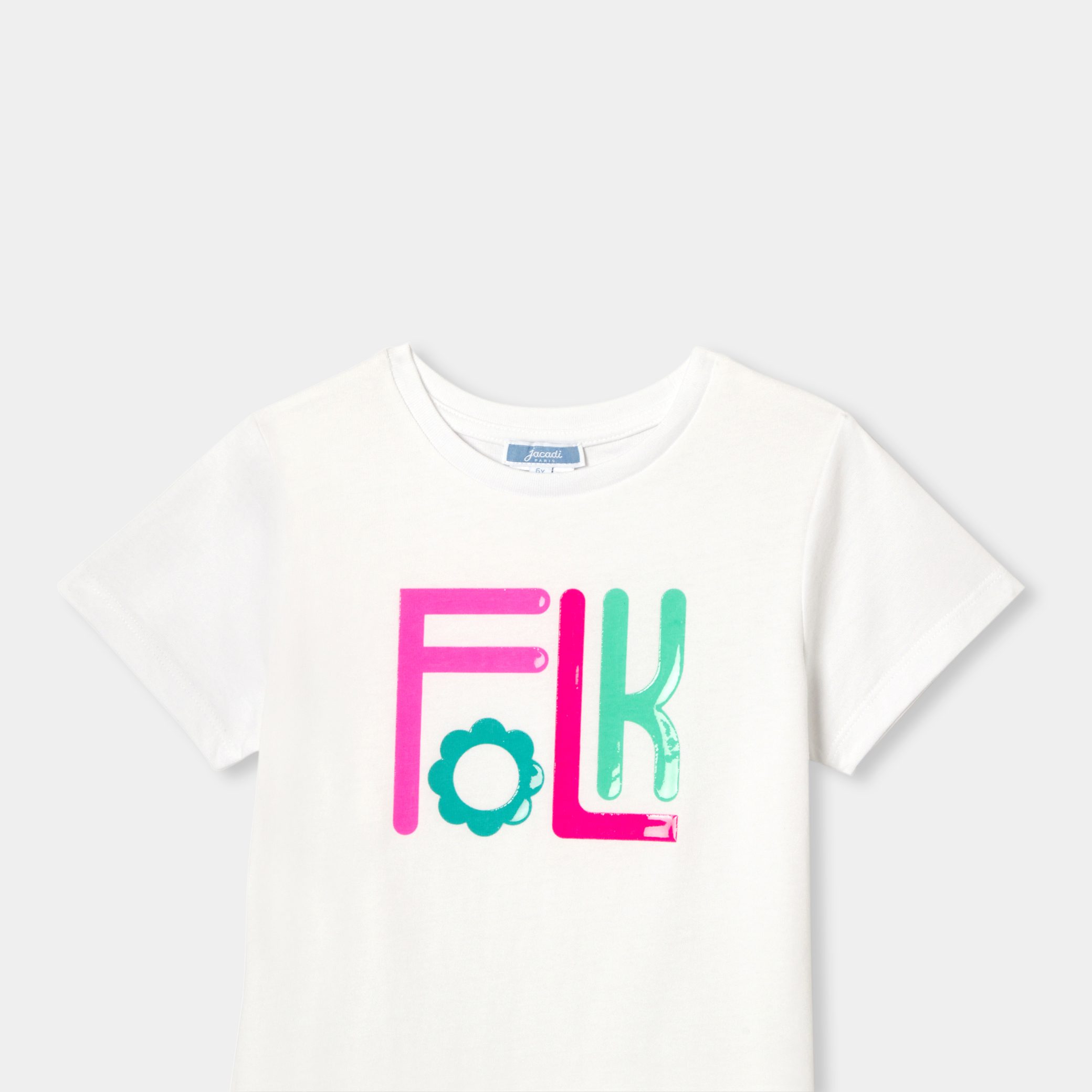 Girl cotton T-shirt - Bertrand - Image 3