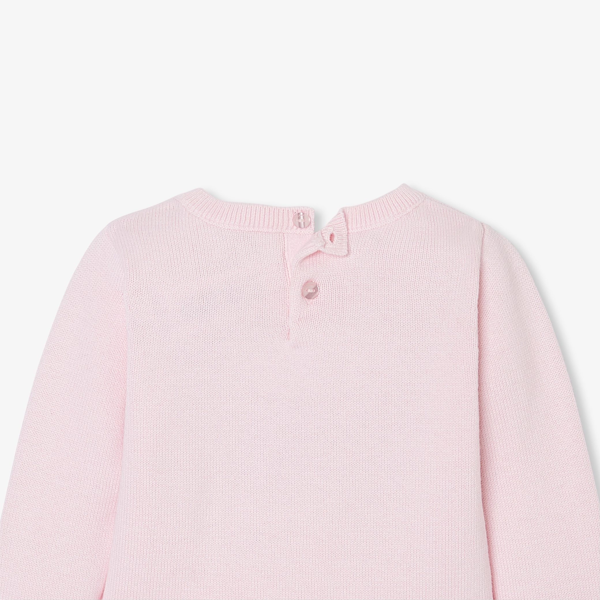Baby girl intarsia jumper - Abelia - Image 4