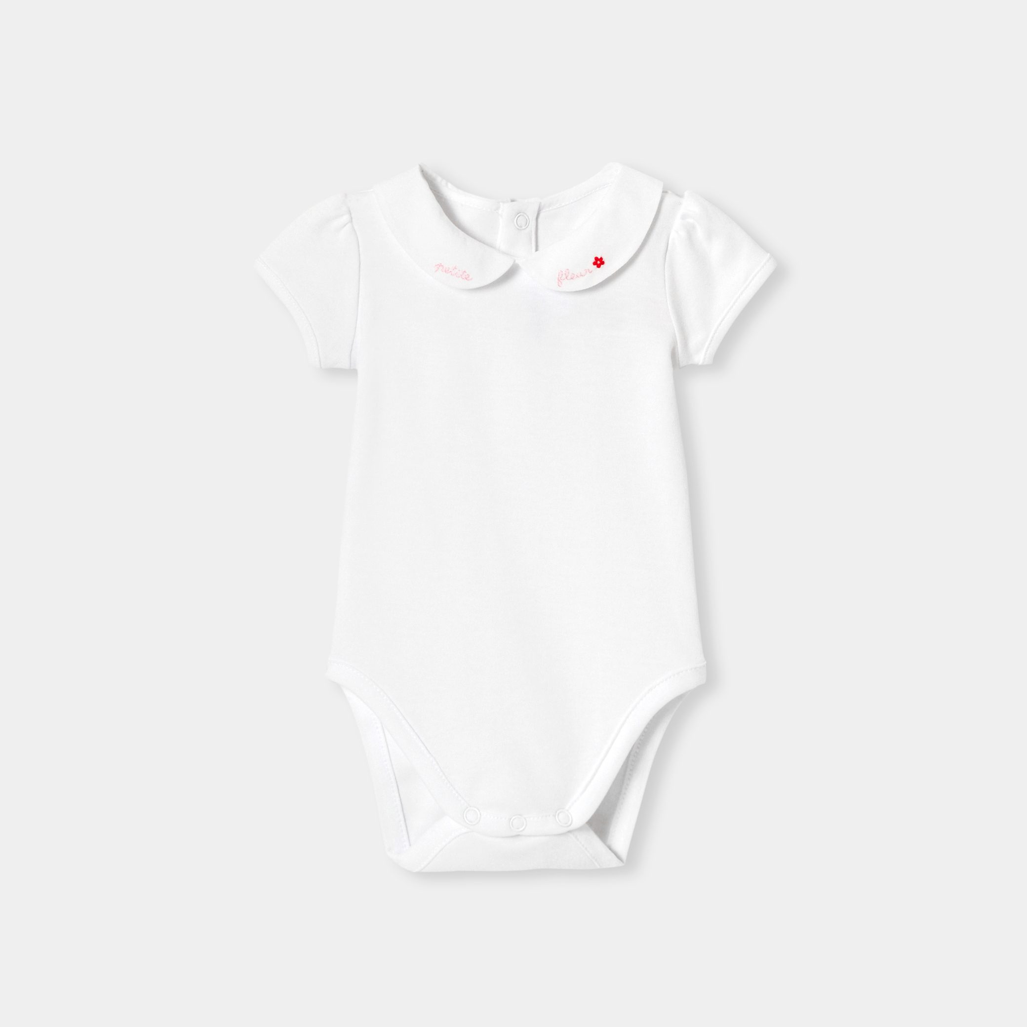 Baby girl short-sleeved bodysuit - Canopee
