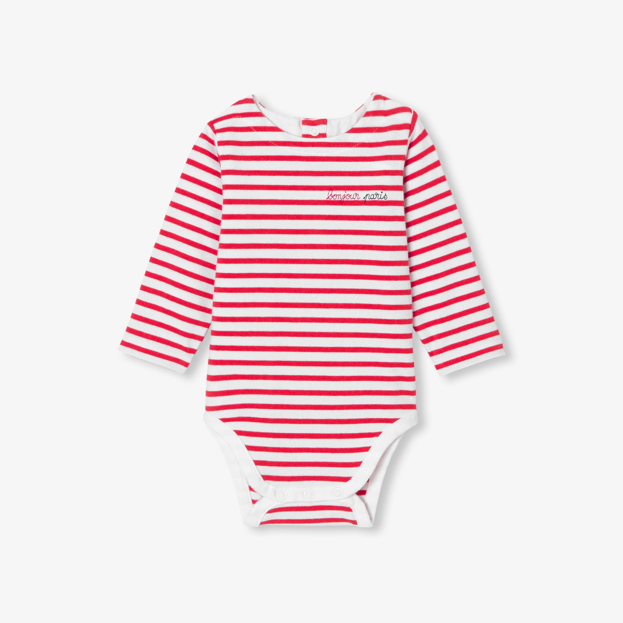 Baby striped bodysuit - Dalmatien