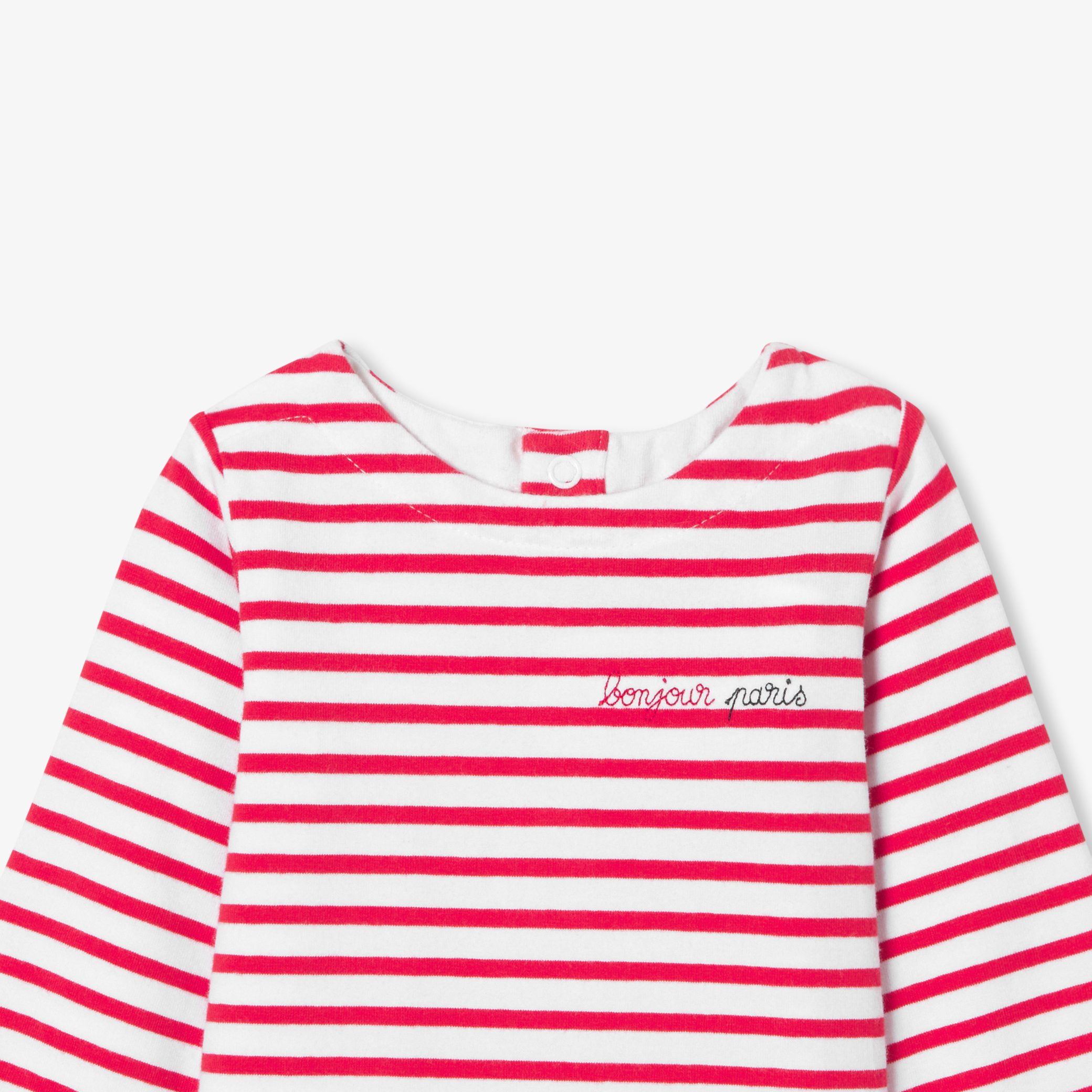 Baby striped bodysuit - Dalmatien - Image 3