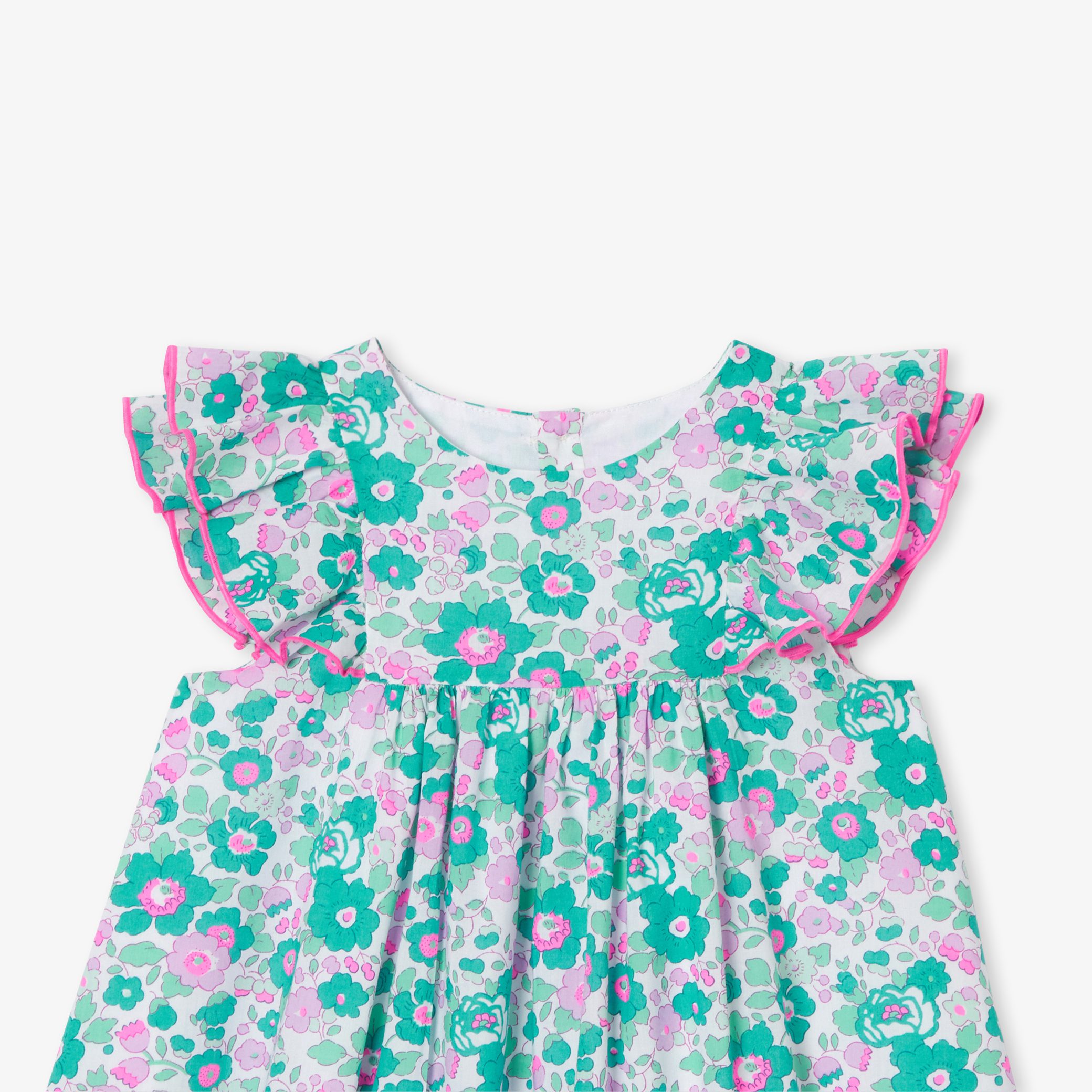 Baby girl dress in Liberty fabric - Clementine - Image 5
